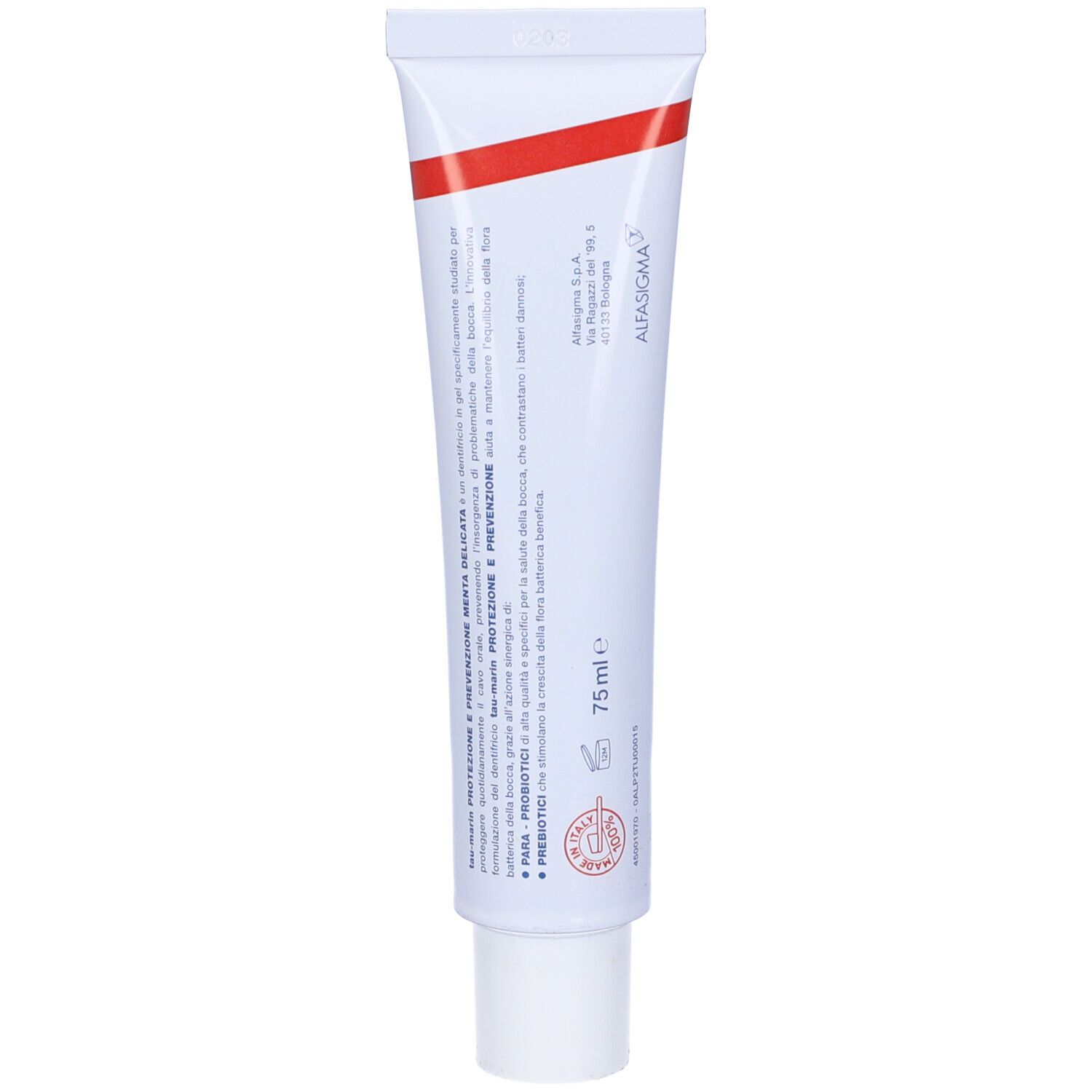 Tau Marin Dentifricio Gel Menta Delicata