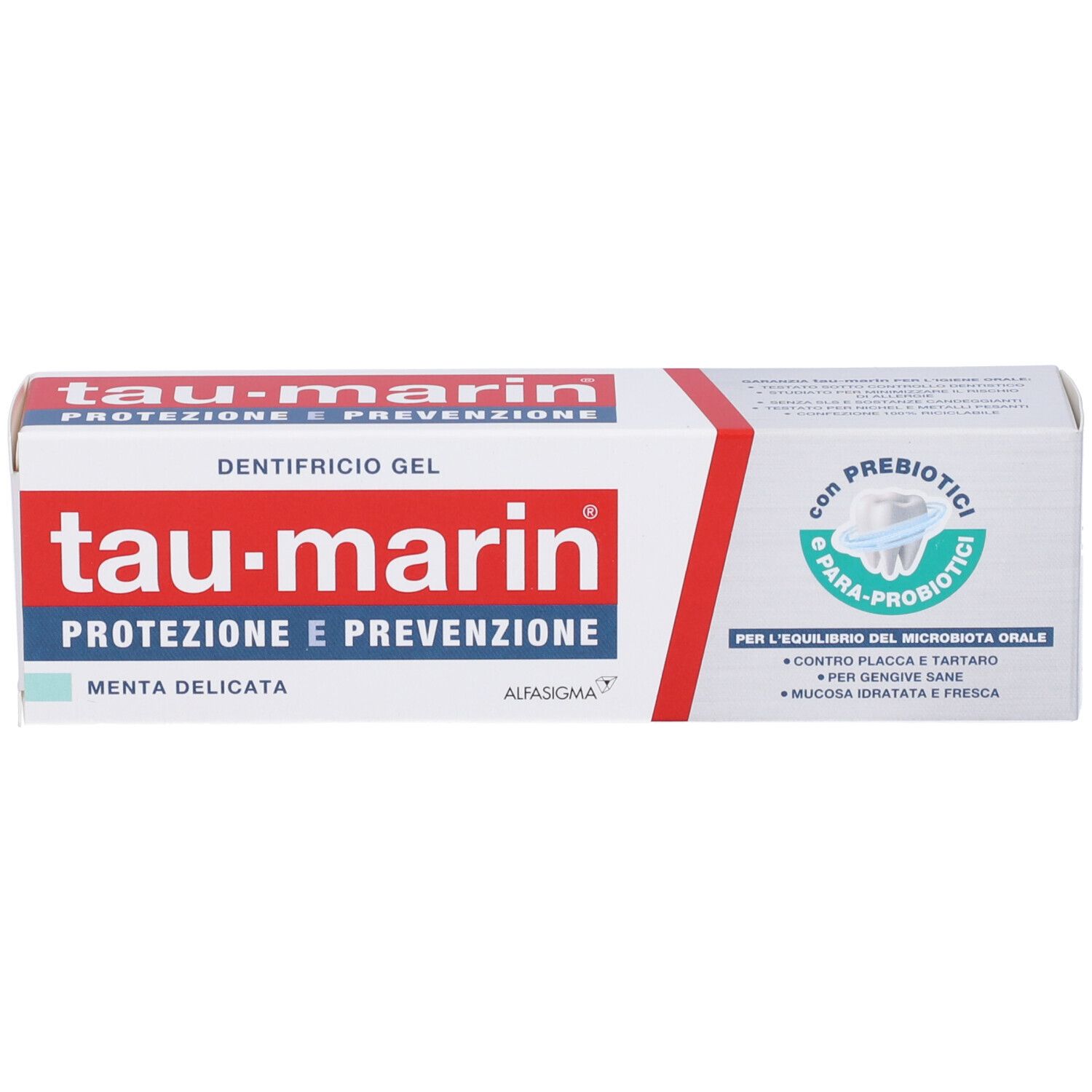 Tau Marin Dentifricio Gel Menta Delicata