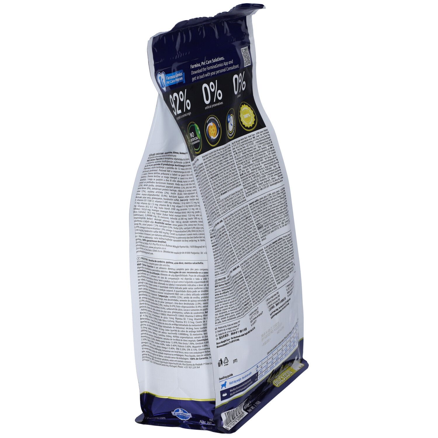 Farmina® N&D Quinoa Canine Digestion per Cani Adulti Mini