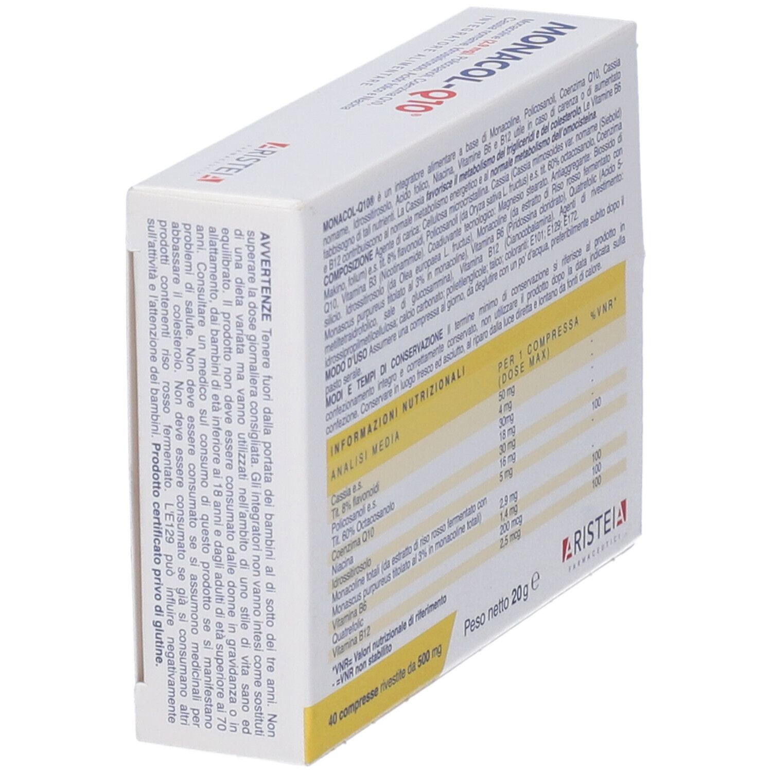 Monacol Q10 40 Compresse