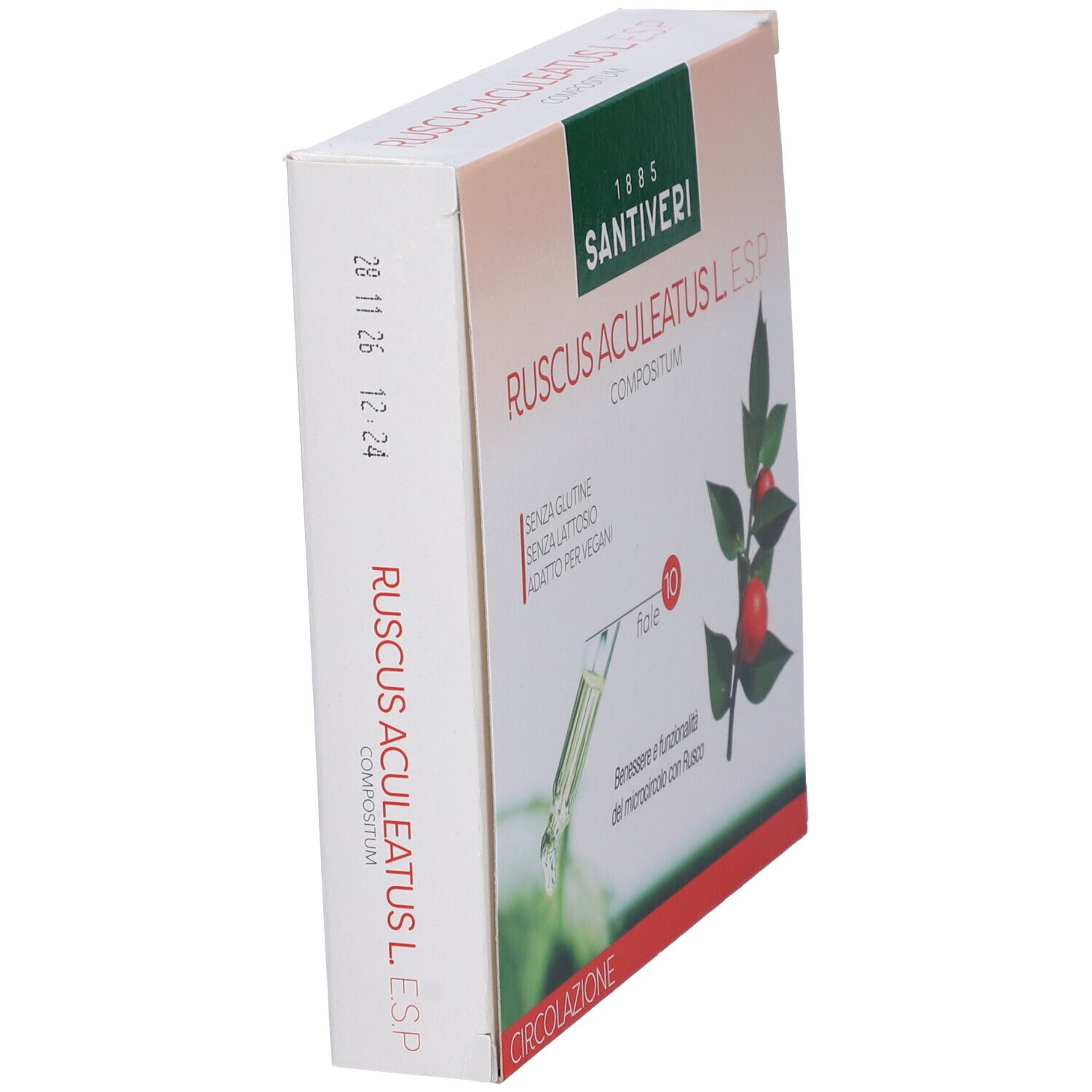 Ruscus Aculeatus Esp 10 Fiale Da 10 Ml