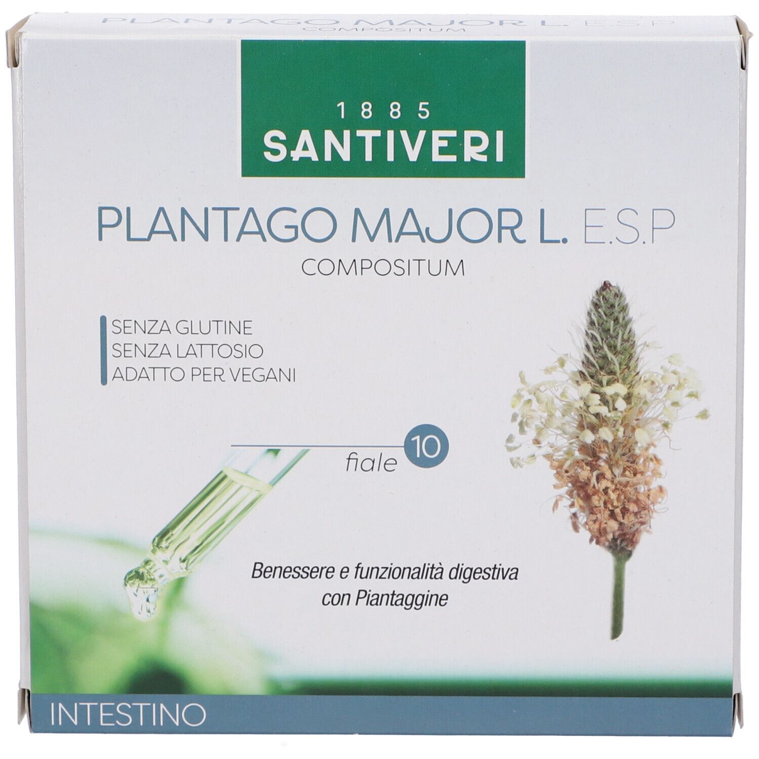Plantago Major L Esp 10 Fiale Da 10 Ml