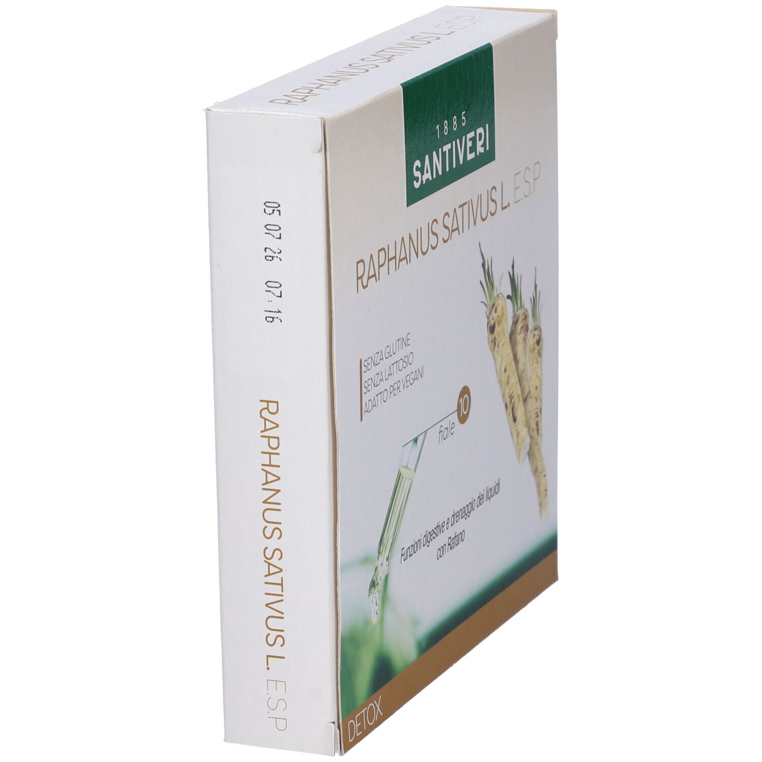Raphanus Sativus L Esp 10 Fiale Da 10 Ml