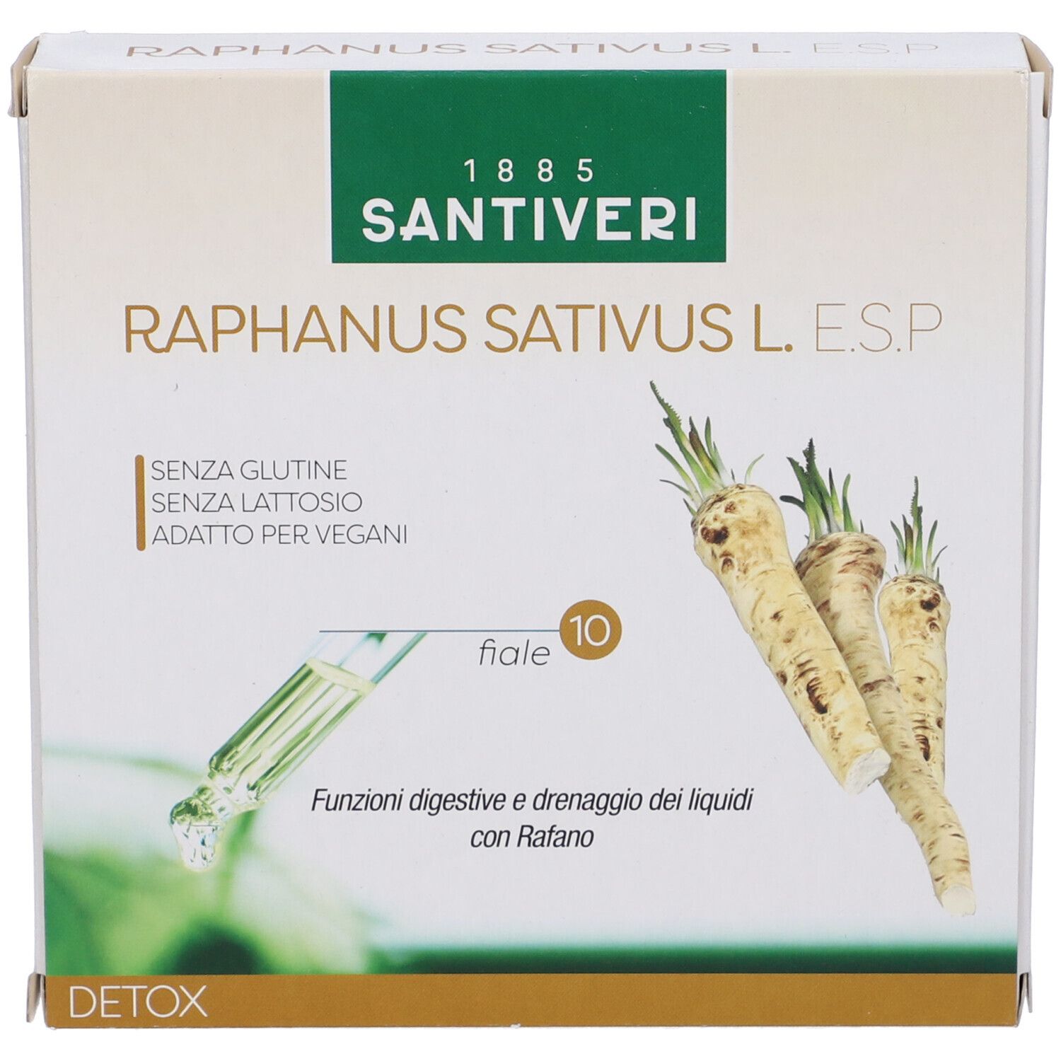 Raphanus Sativus L Esp 10 Fiale Da 10 Ml
