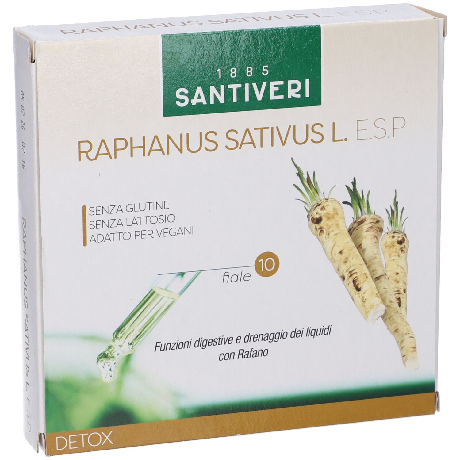 Raphanus Sativus L Esp 10 Fiale Da 10 Ml