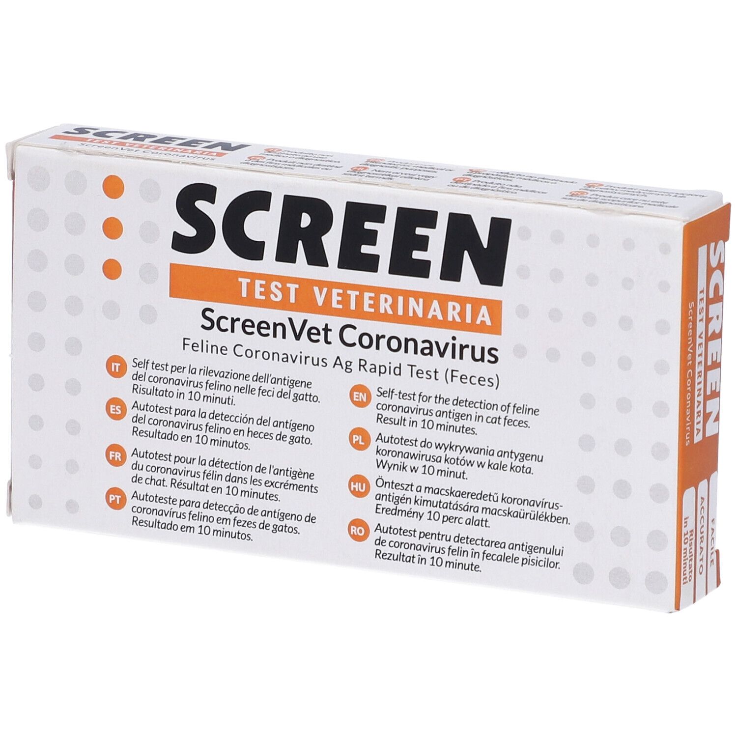 Screenvet Test Rapido Coronavirus Feci Gatto