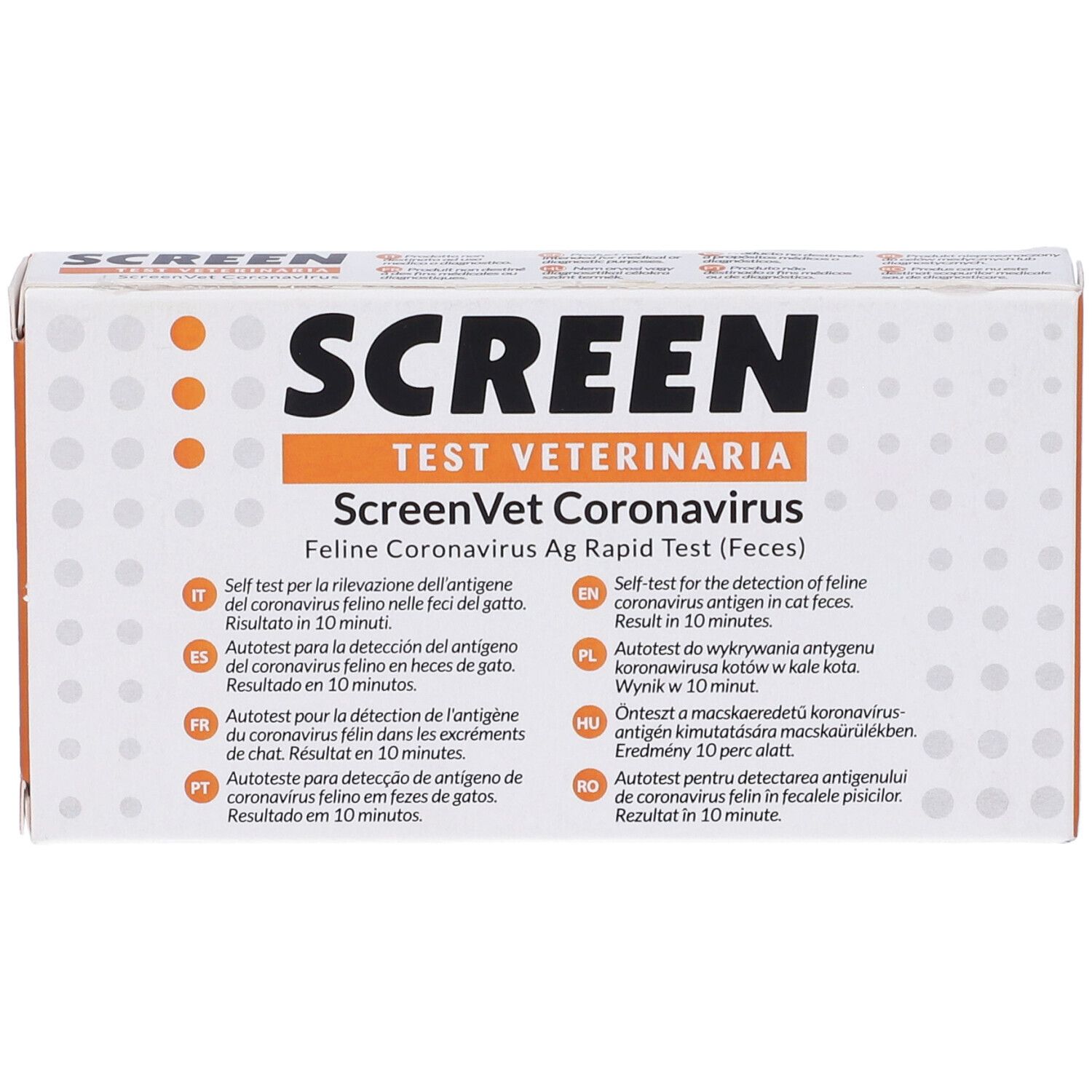 Screenvet Test Rapido Coronavirus Feci Gatto