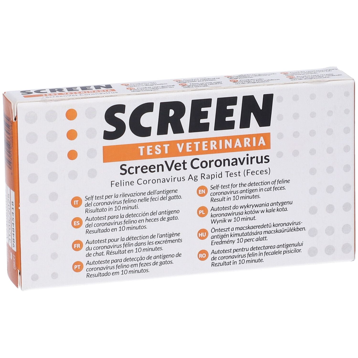 Screenvet Test Rapido Coronavirus Feci Gatto