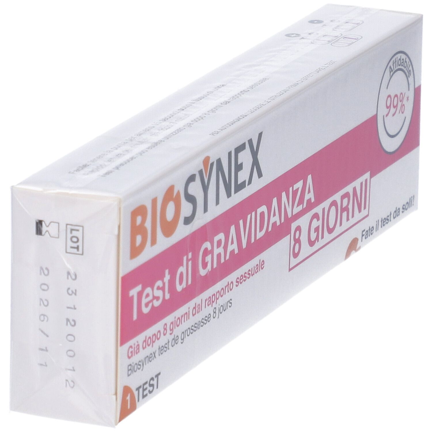 Biosynex Test di Gravidanza 8giorni