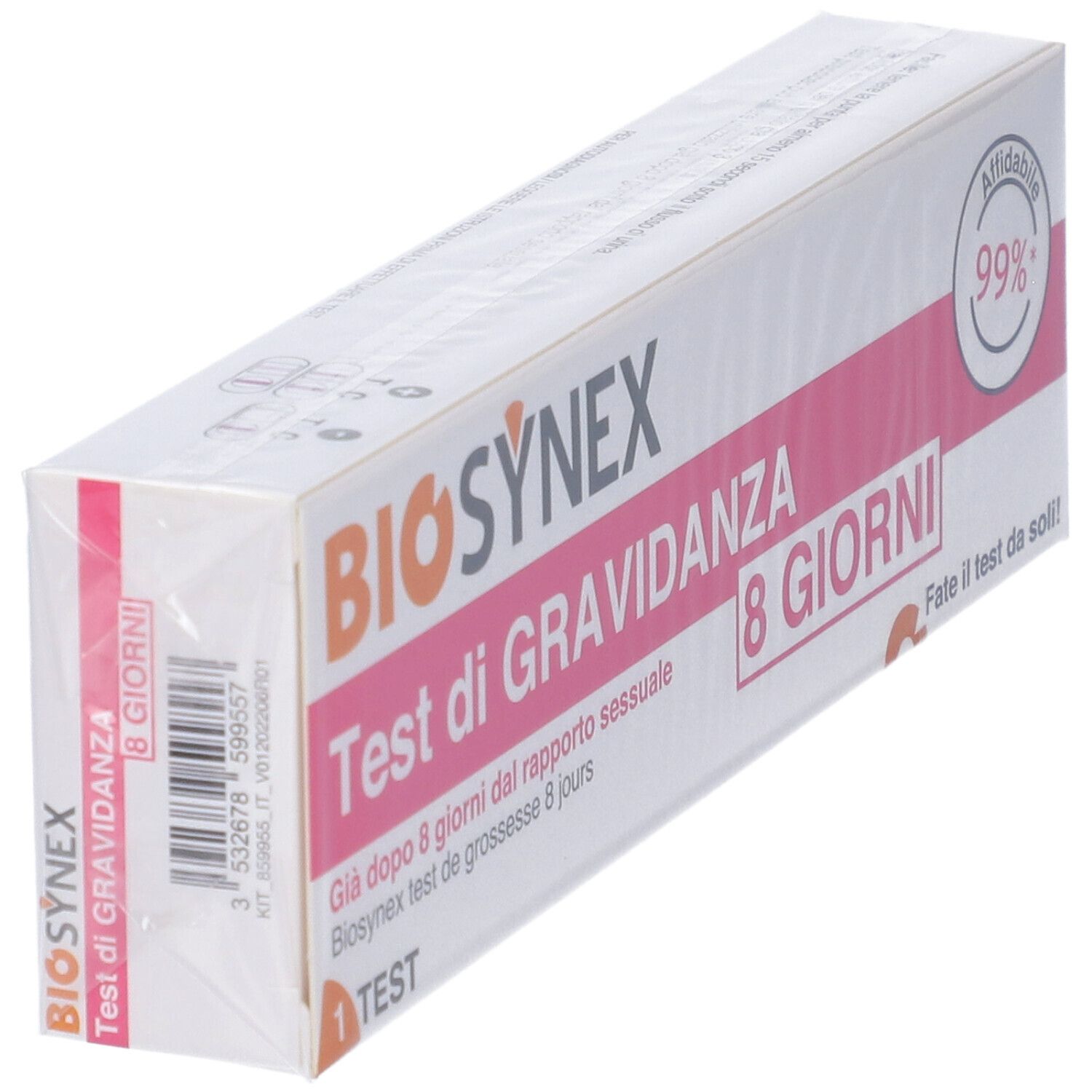 Biosynex Test di Gravidanza 8giorni