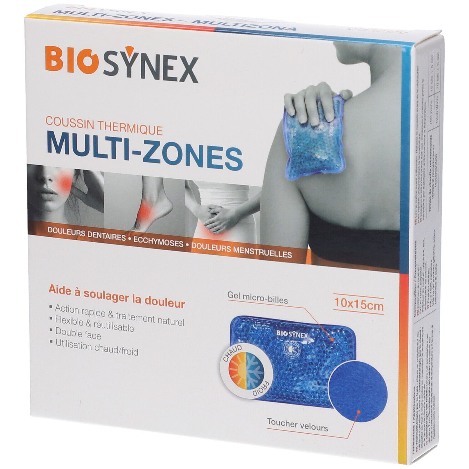 Biosynexgel Microsfere Multizona 10x15cm