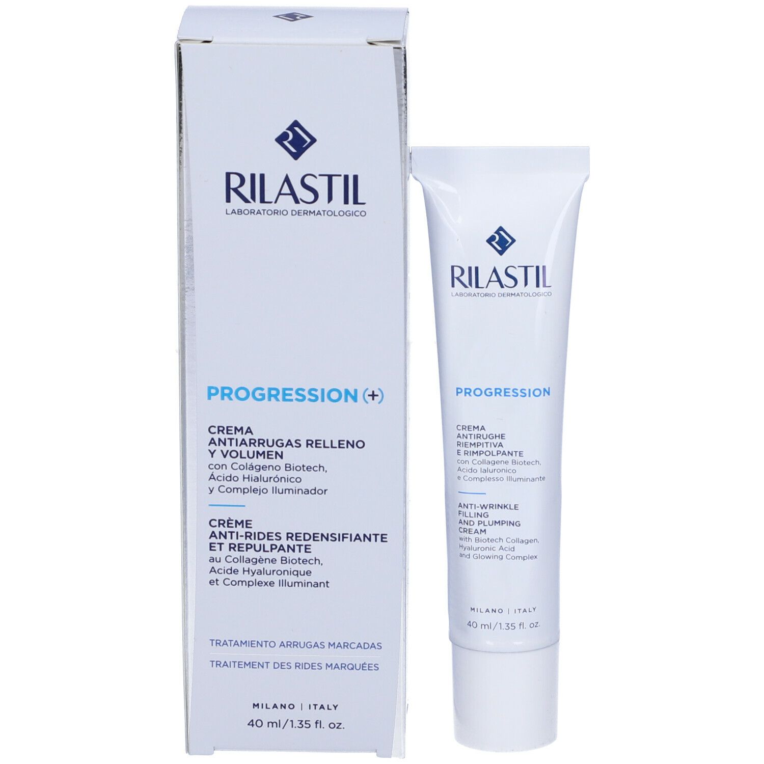 RILASTIL® PROGRESSION (+) Crema Antirughe Riempitiva E Rimpolpante