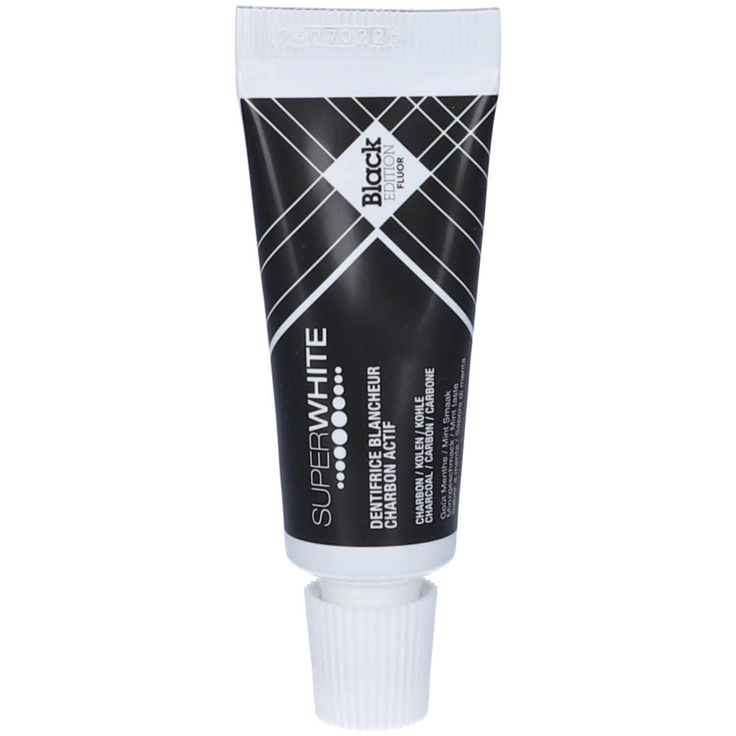 Superwhite Dentifricio Carbone Attivo Black Edition 15ml