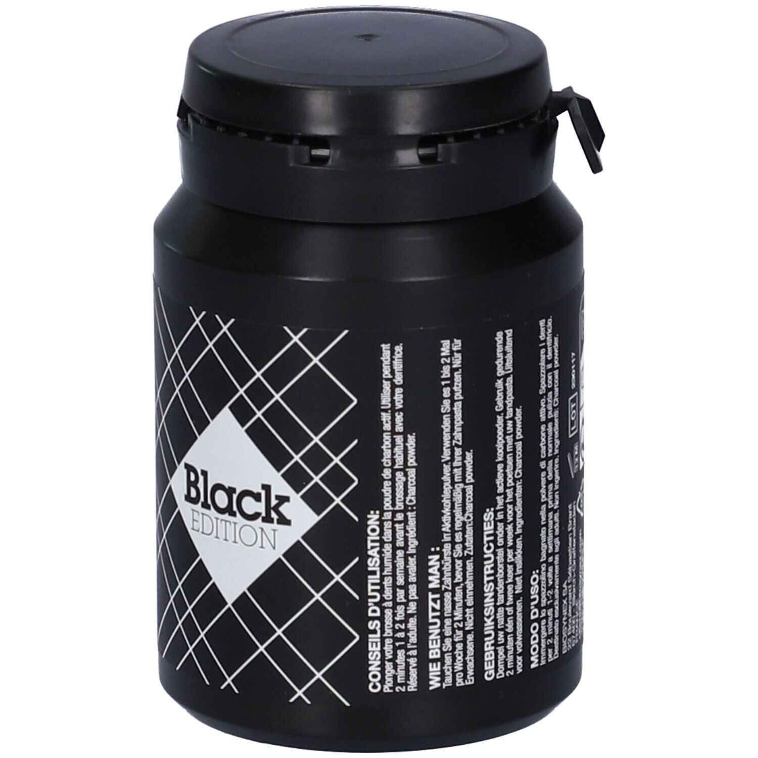 Superwhite Polvere Carbone Attivo Black Edition 40g