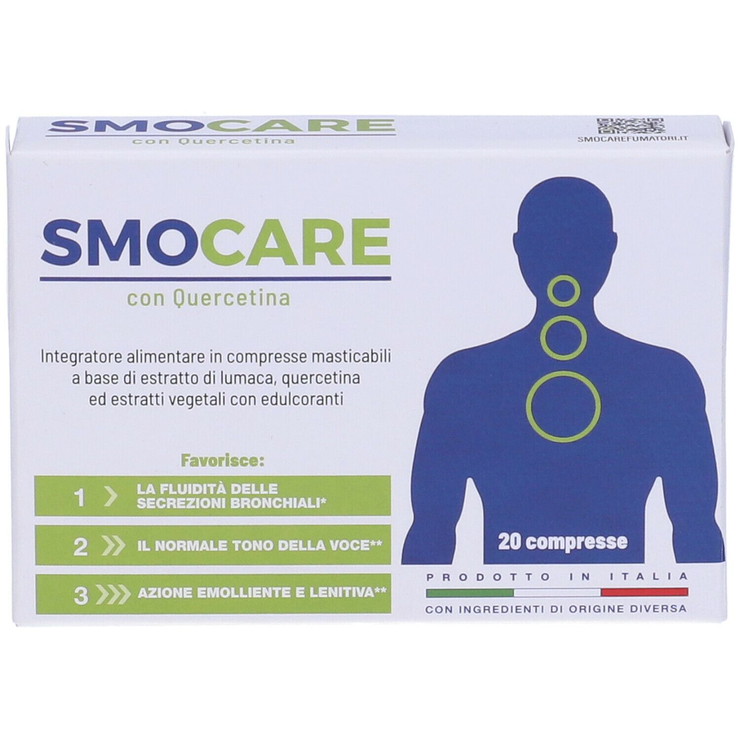 Smocare® Compresse masticabili con Quercetina