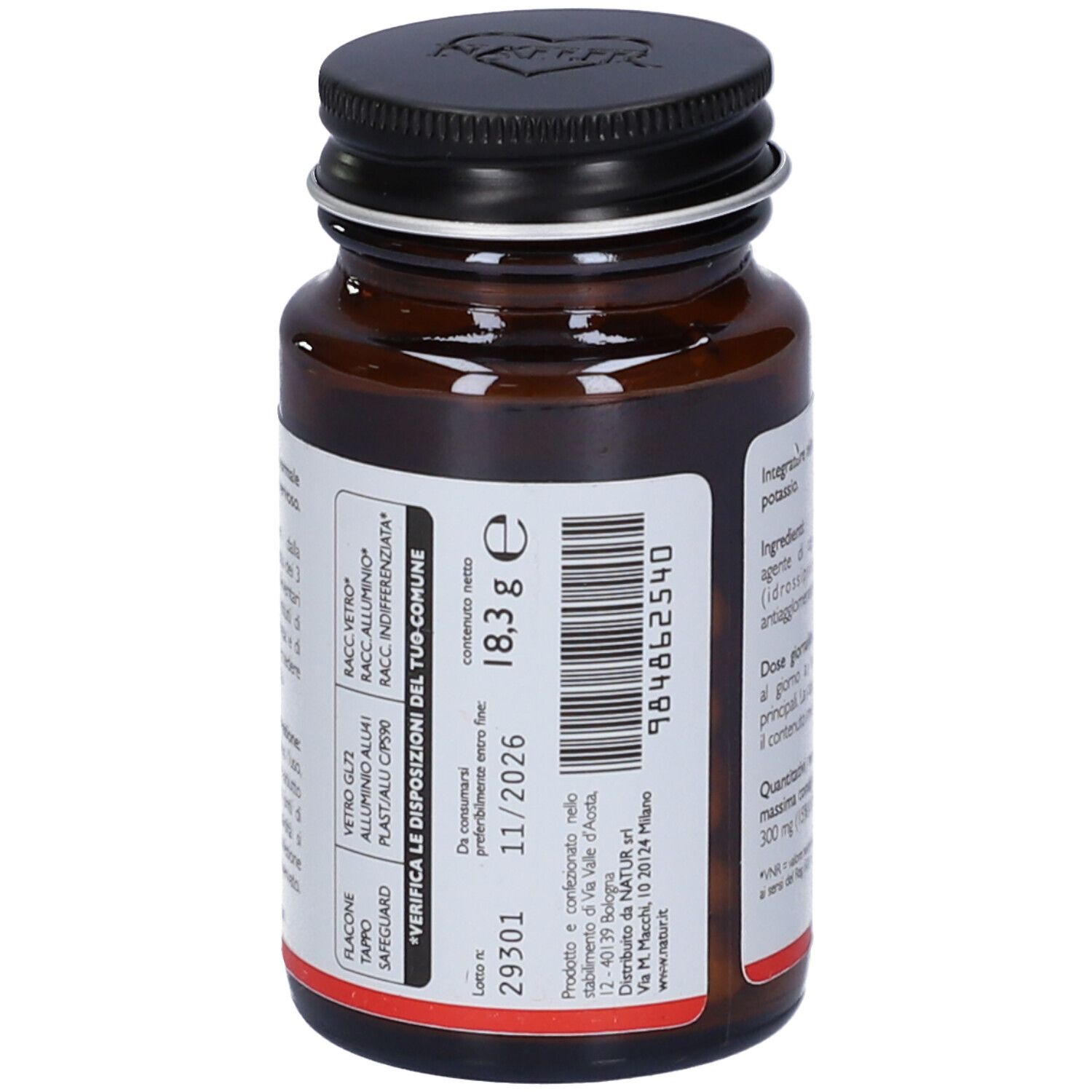 Potassio Citrato 30 Capsule