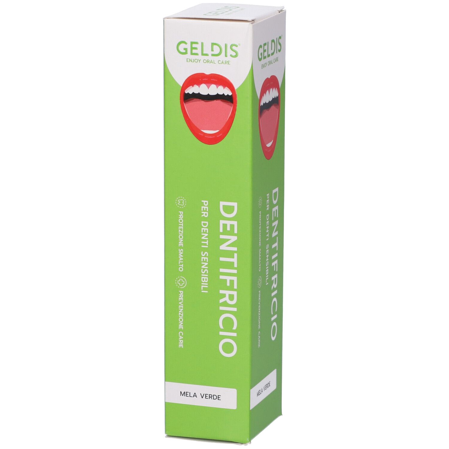 Dentifricio Geldis per denti sensibili – Mela Verde 100ml