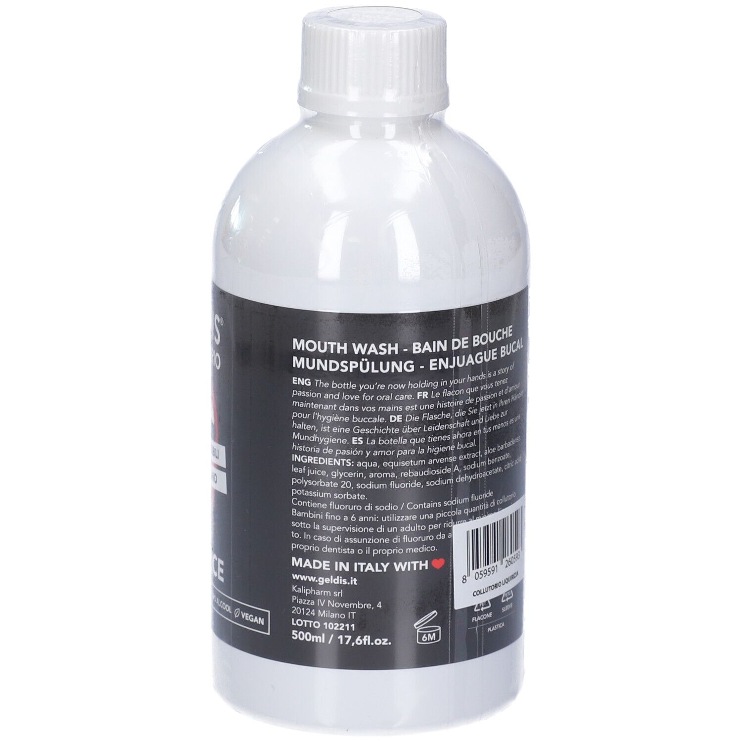 Collutorio Geldis alla Liquirizia - 500 ml