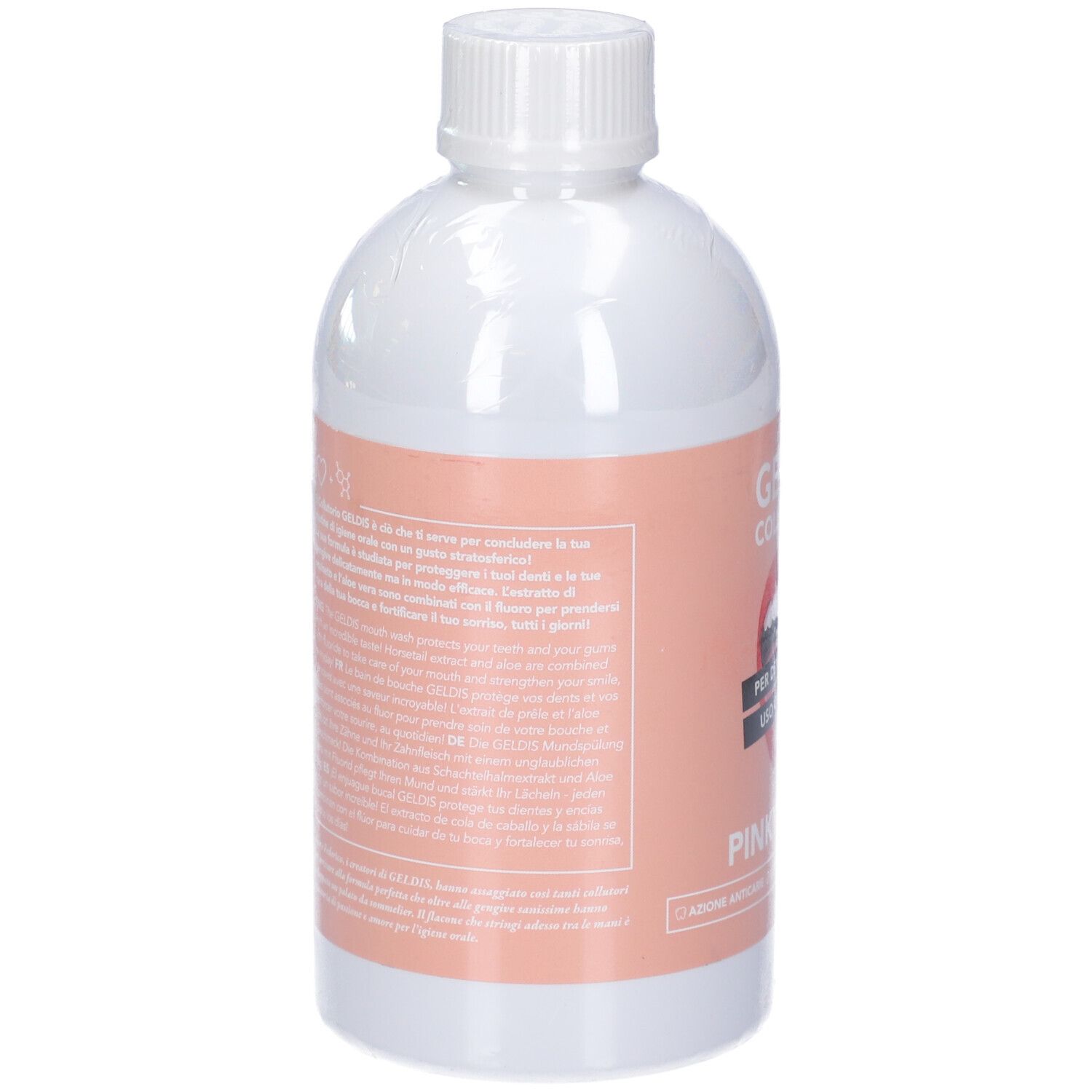 Collutorio Geldis alla Pesca Rosa - 500 ml
