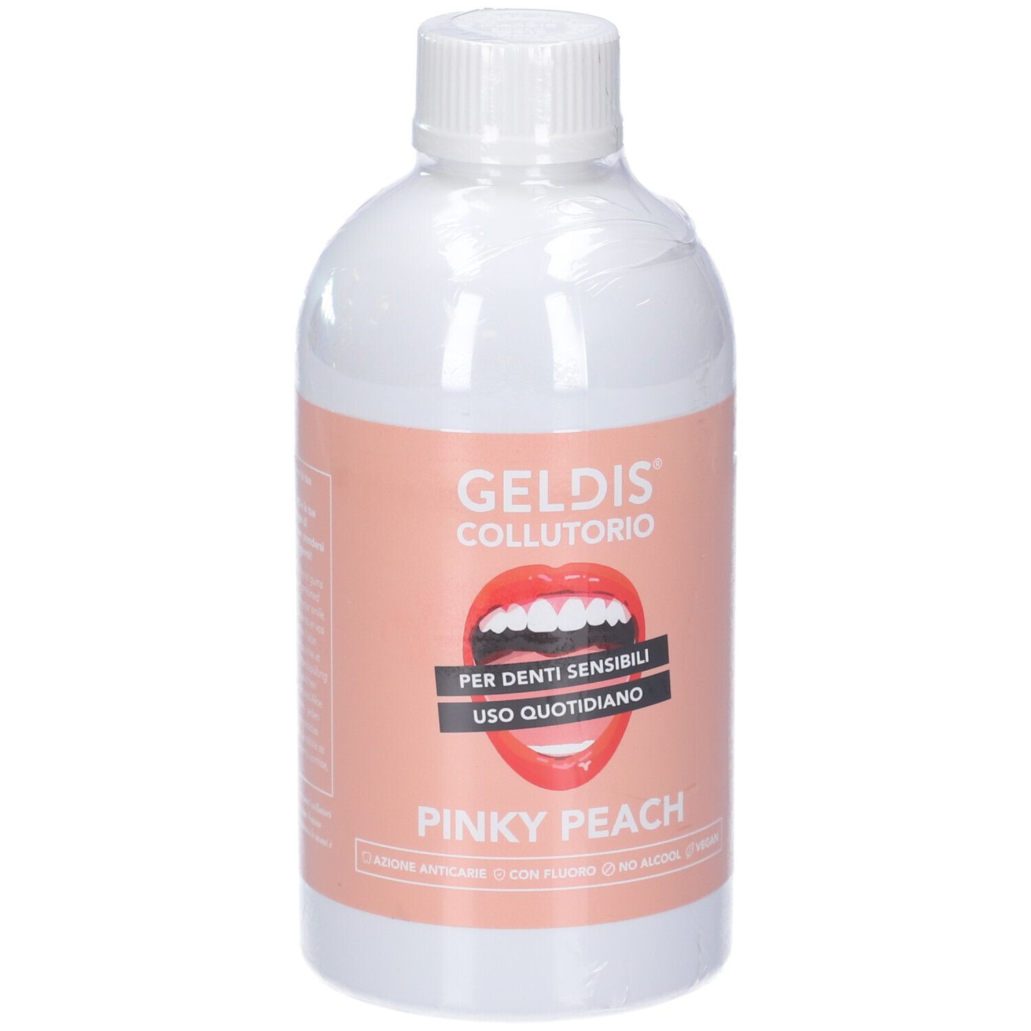 Collutorio Geldis alla Pesca Rosa - 500 ml