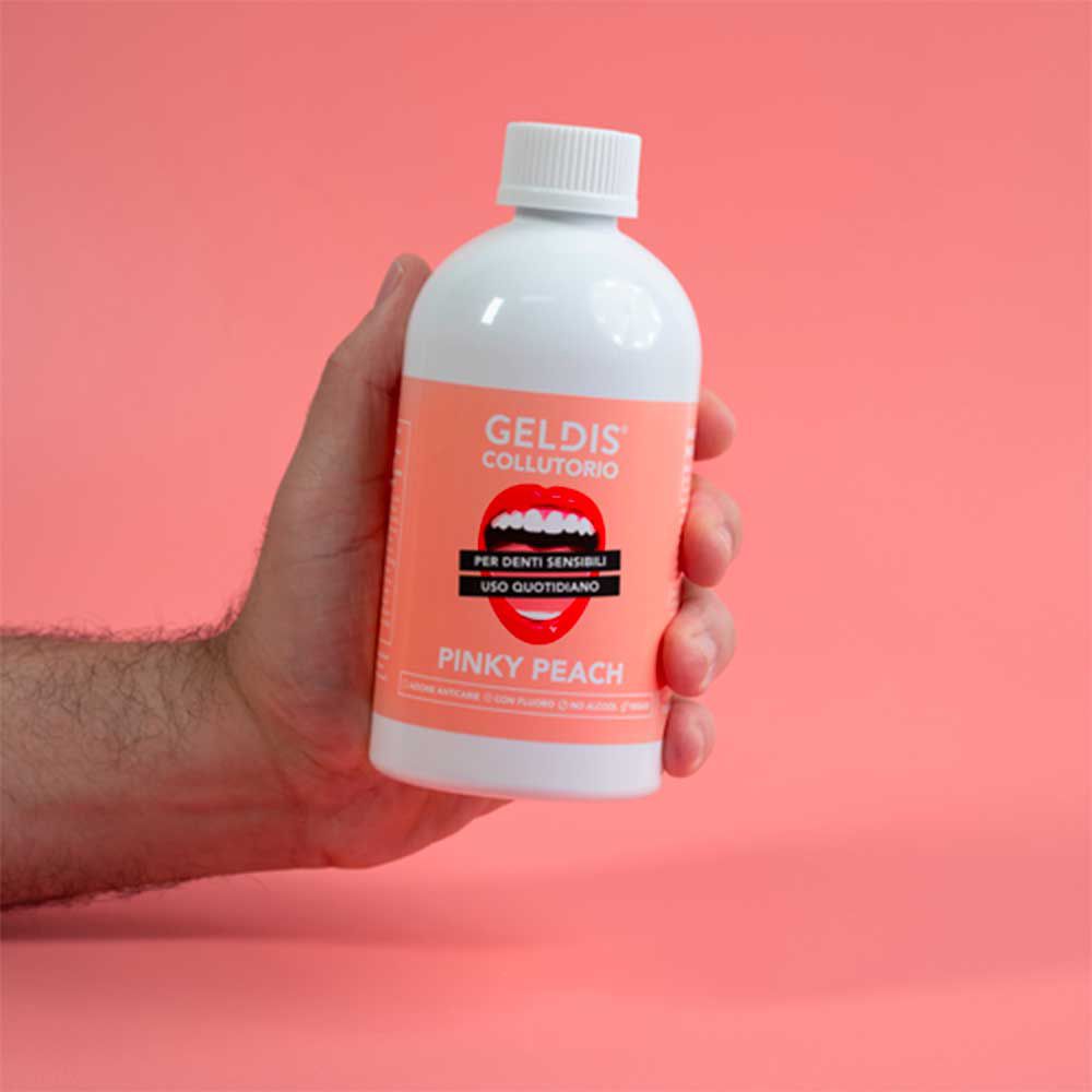 Collutorio Geldis alla Pesca Rosa - 500 ml