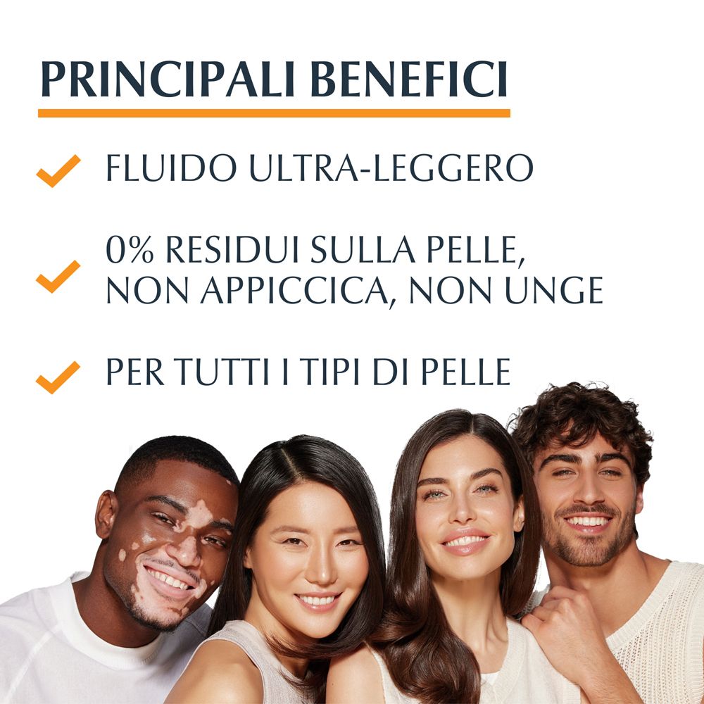 Eucerin Sun Face Hydro Protect Fluido Ultra-leggero SPF 50+ sun fluid - risparmia il 10% con il codice: eucerin10