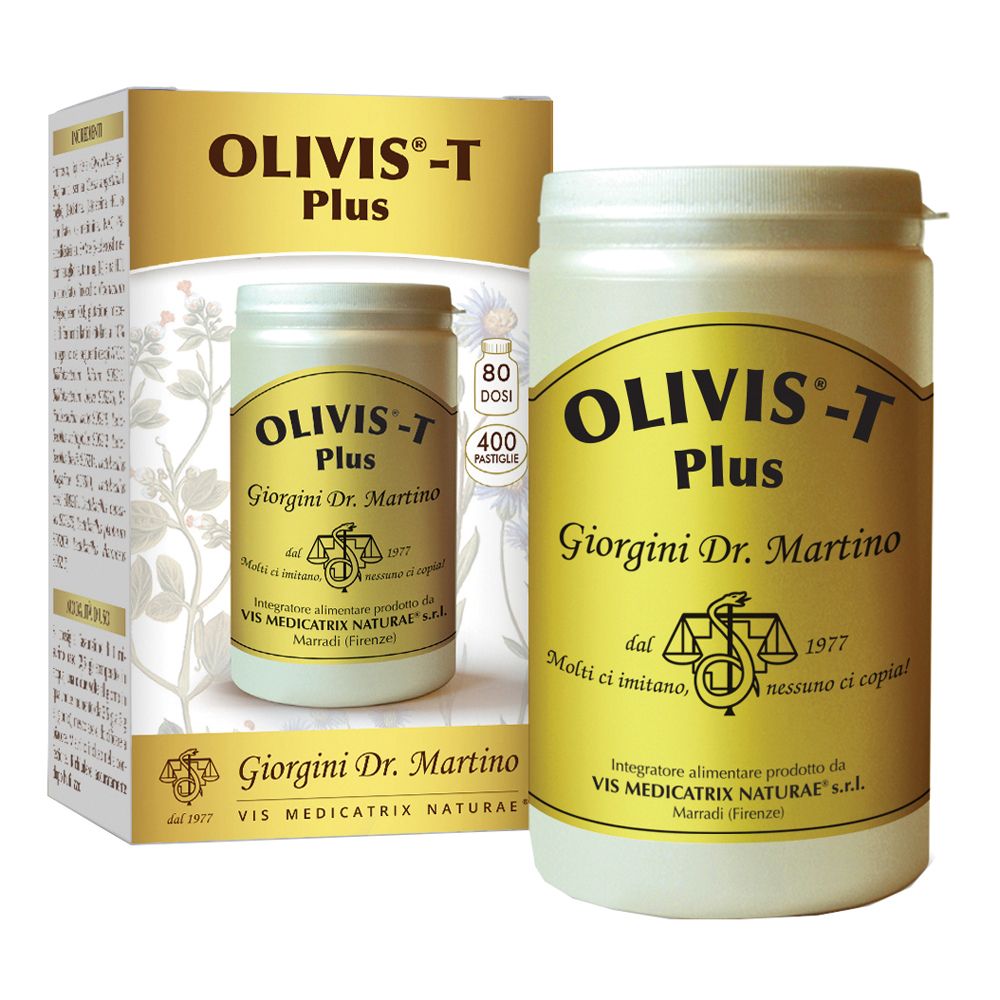 Olivis-T Plus Pastiglie 500Mg 200 G