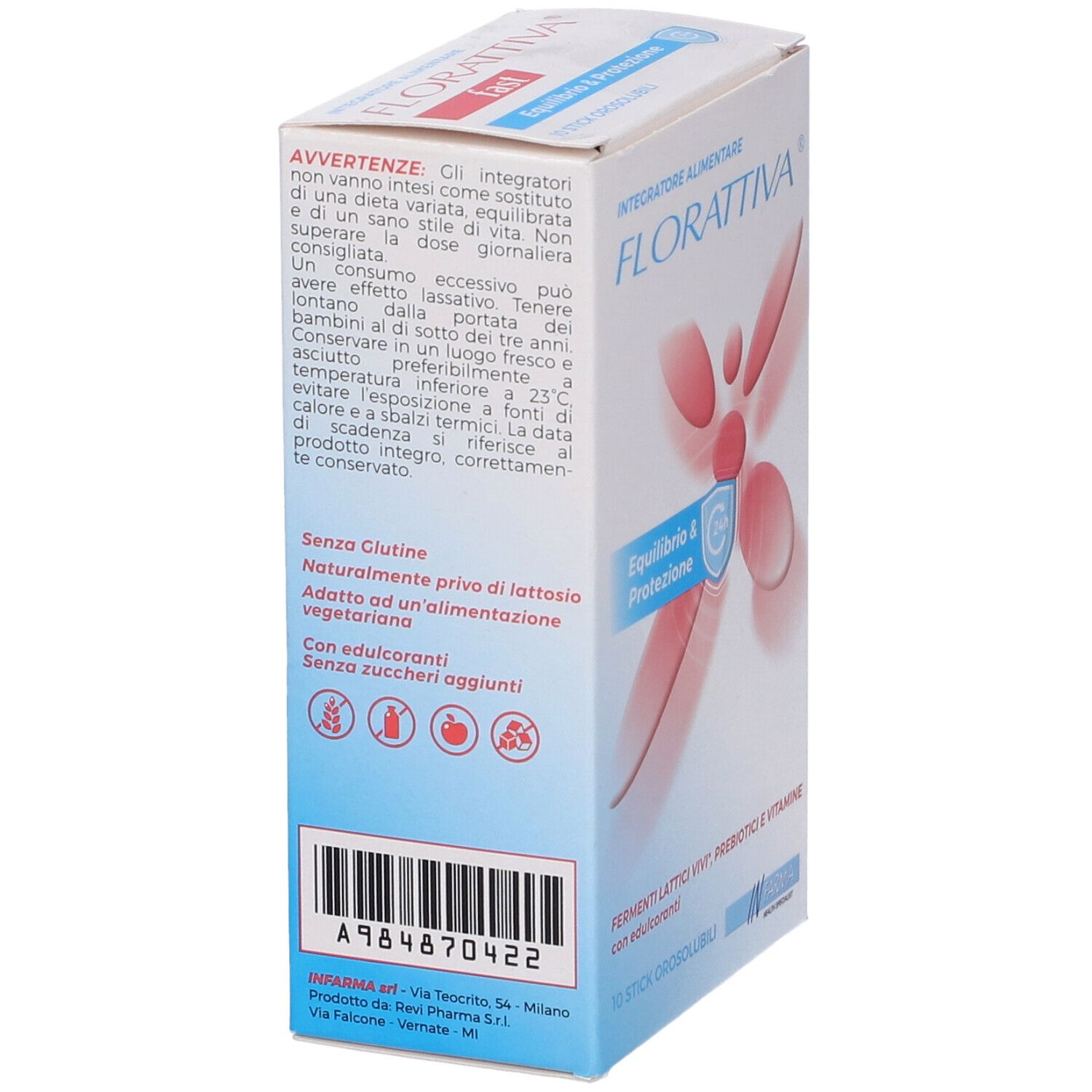 Florattiva Fast 10 Stick Orosolubili