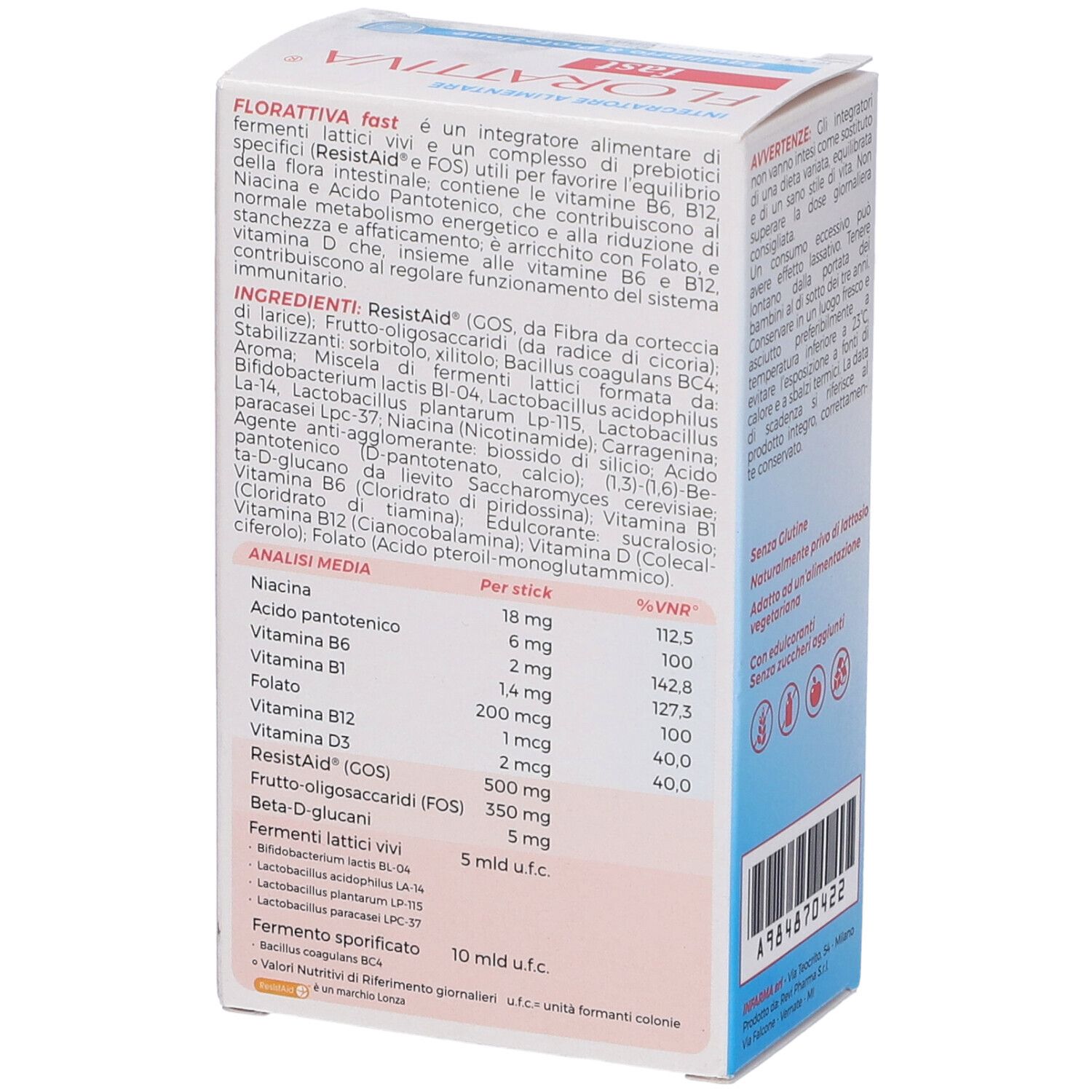 Florattiva Fast 10 Stick Orosolubili