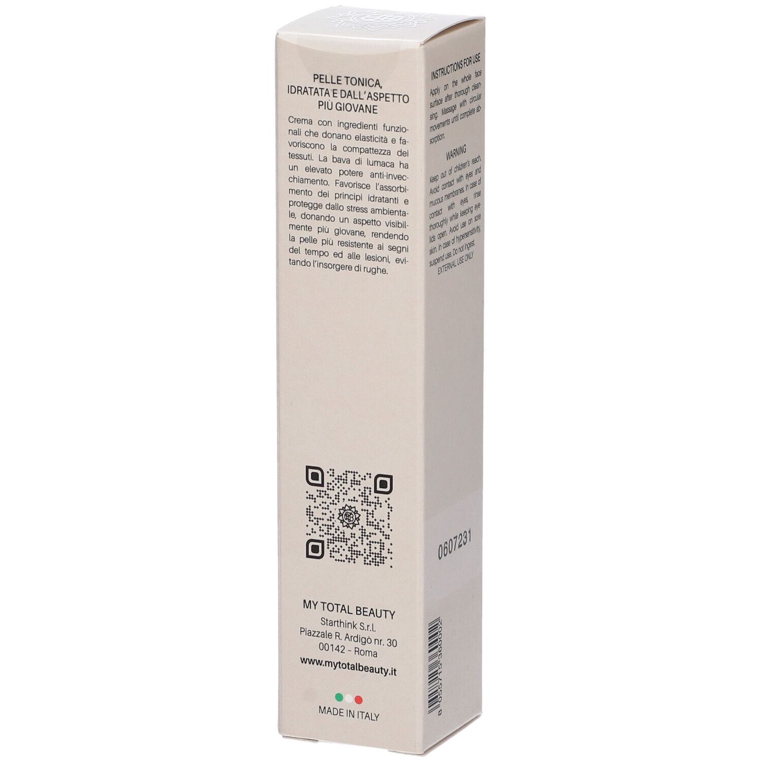 My Total Beauty Crema Viso alla Bava di Lumaca