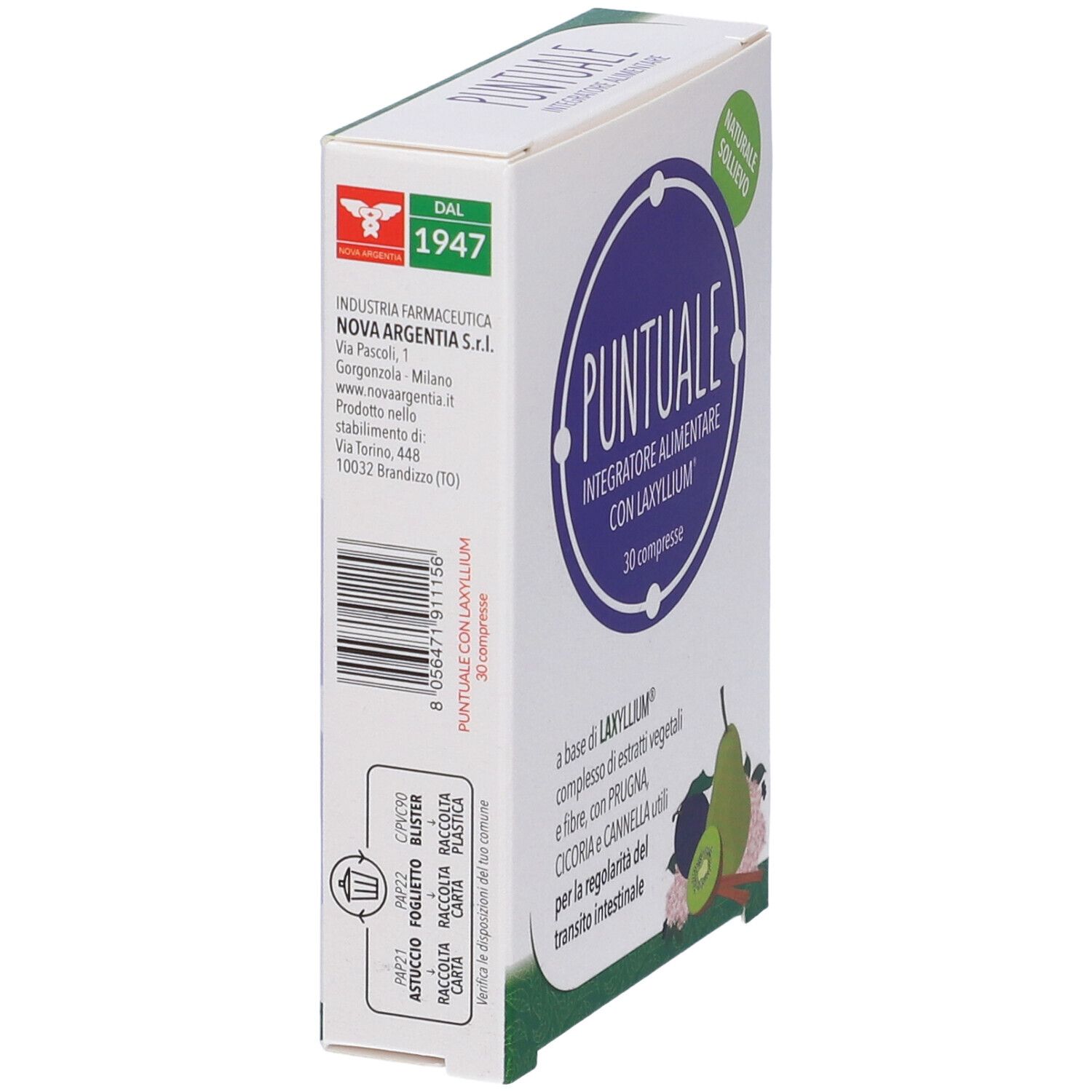 PUNTUALE Laxyllium compresse