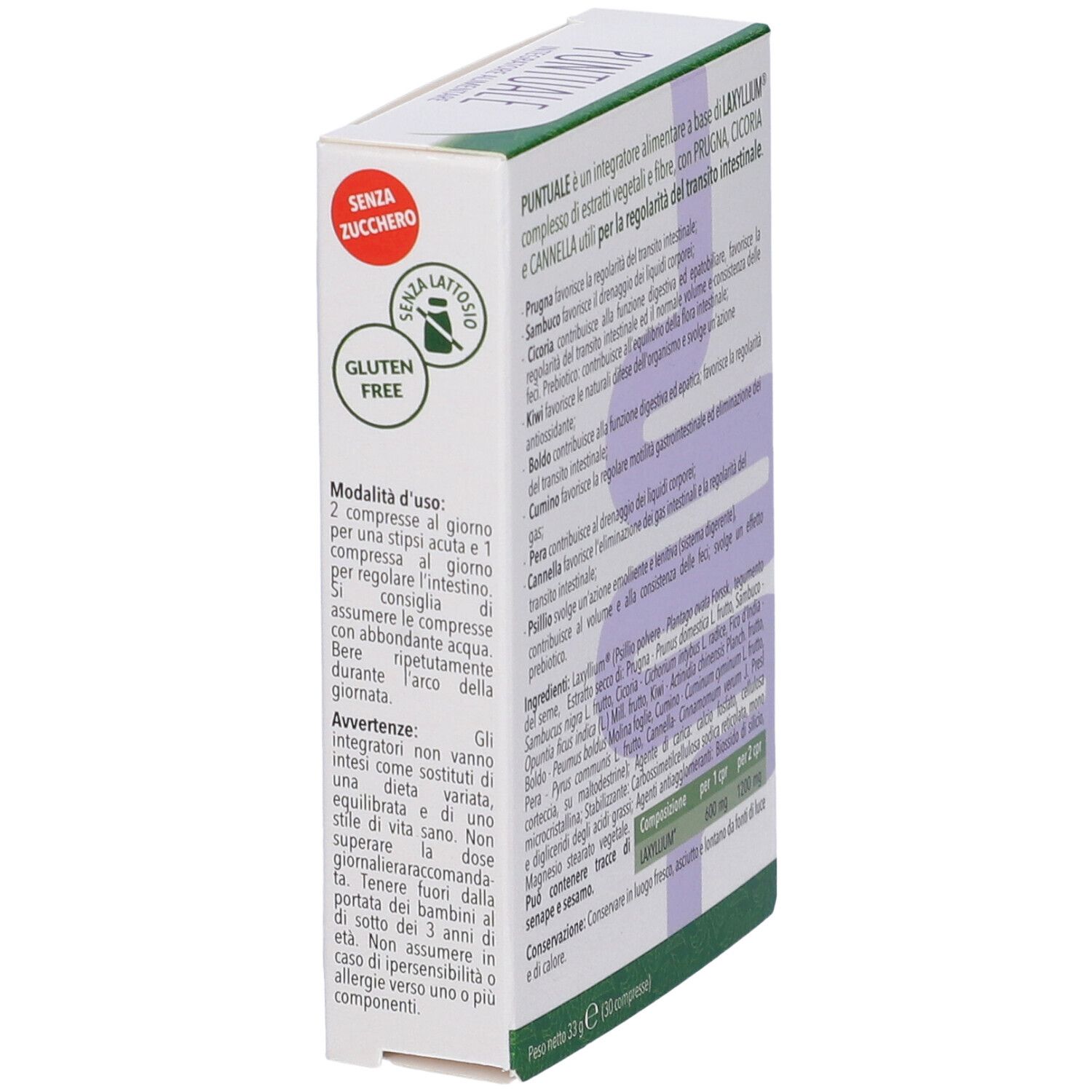 PUNTUALE Laxyllium compresse