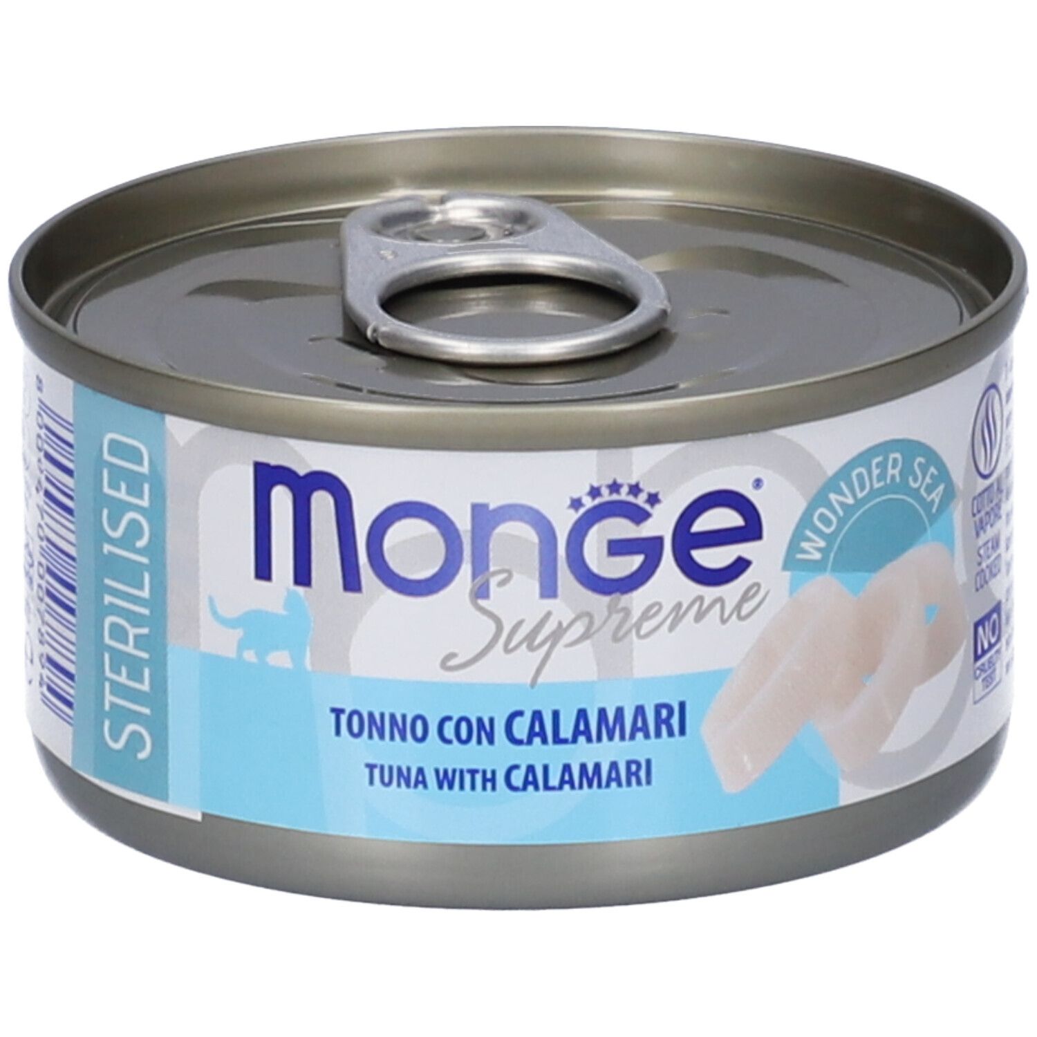 Monge Supreme Sterilised Tonno Con Calamari Gatti Sterilizzati
