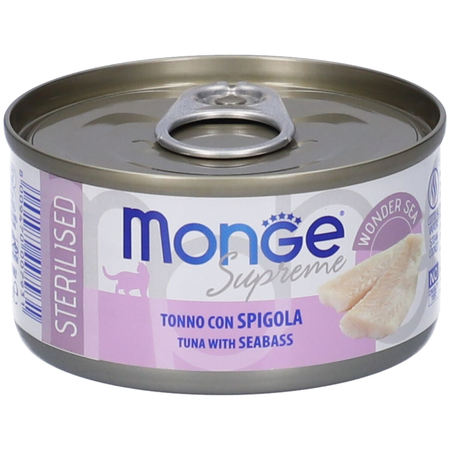 Monge Supreme Tonno Con Spigola Gatti Sterilizzati