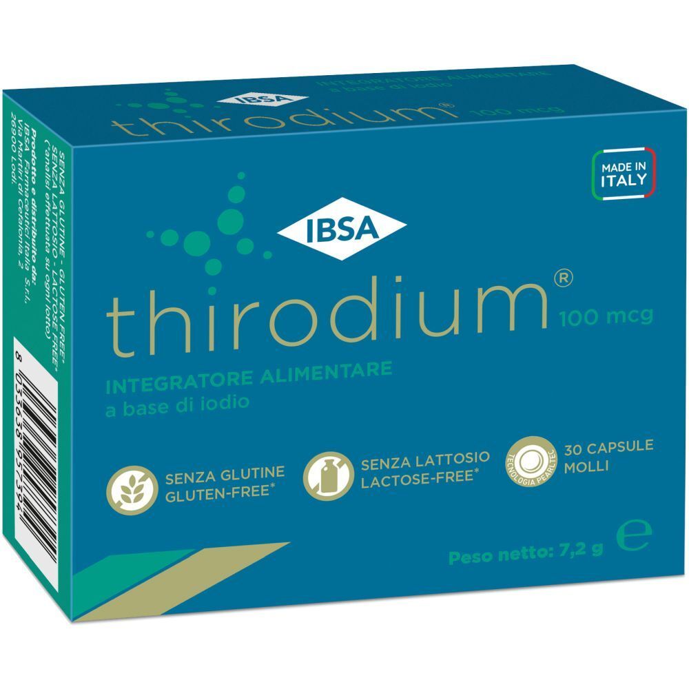 IBSA Thirodium 100Mcg Capsule Molli