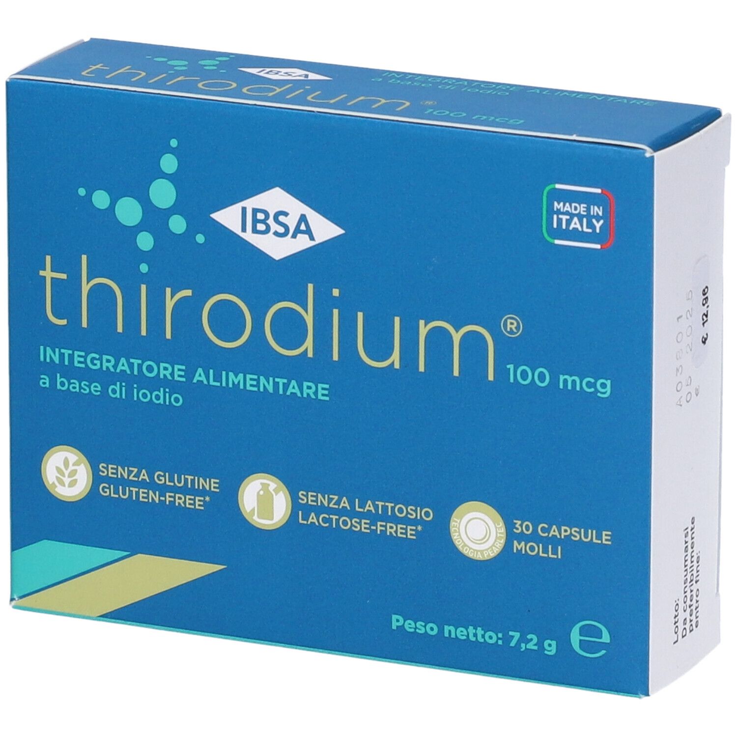 IBSA Thirodium 100Mcg Capsule Molli