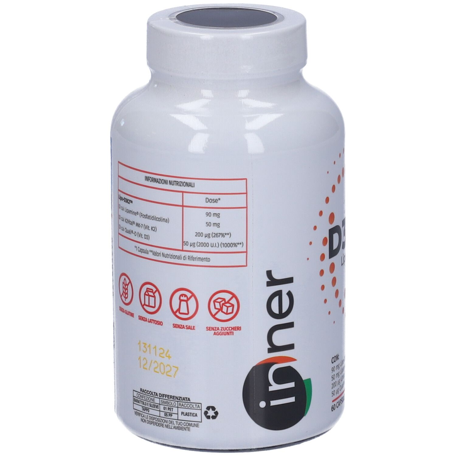 Inner® D3 + K2 Liposomiale