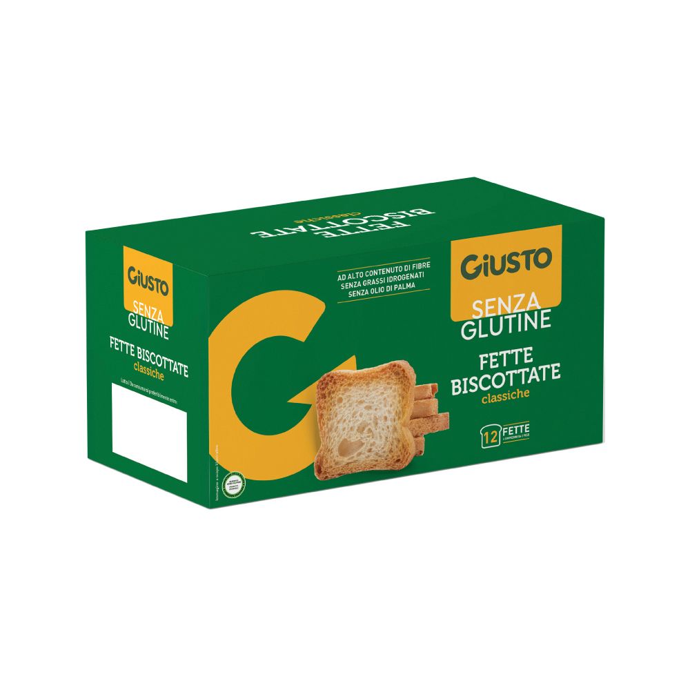 Giusto Senza Glutine Fette Biscottate 150 G