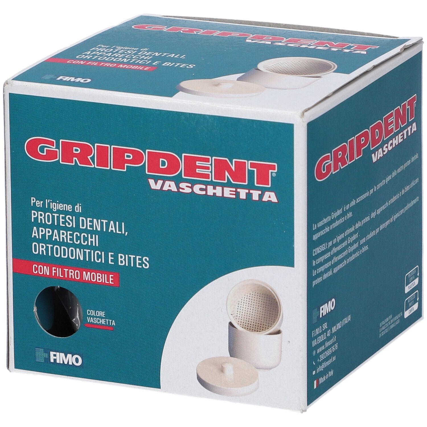 Gripdent Vaschetta Porta Protesi Dentali Ed Apparecchi Ortodontici