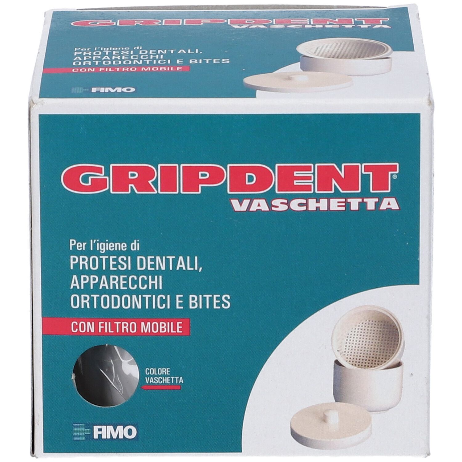 Gripdent Vaschetta Porta Protesi Dentali Ed Apparecchi Ortodontici