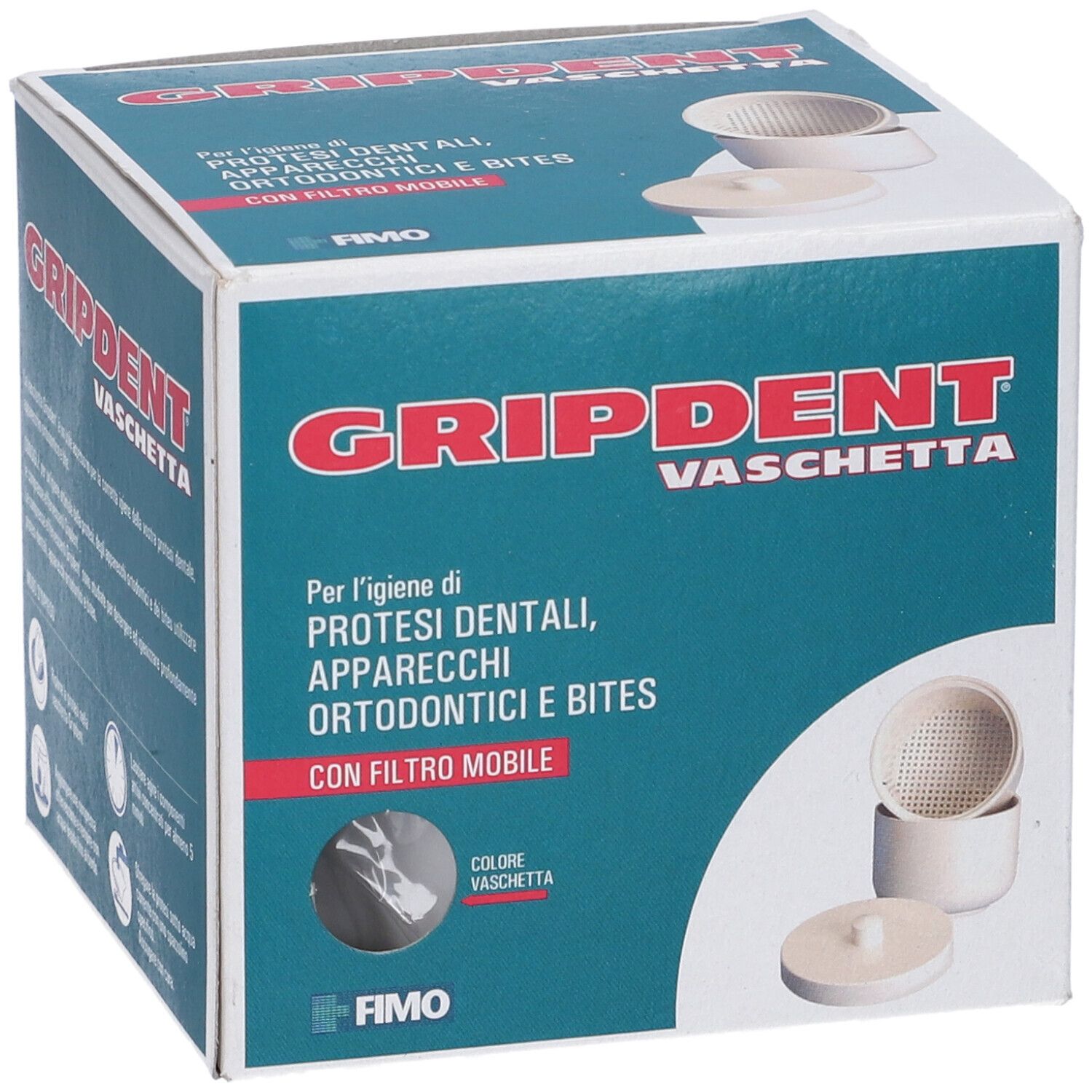 Gripdent Vaschetta Porta Protesi Dentali Ed Apparecchi Ortodontici