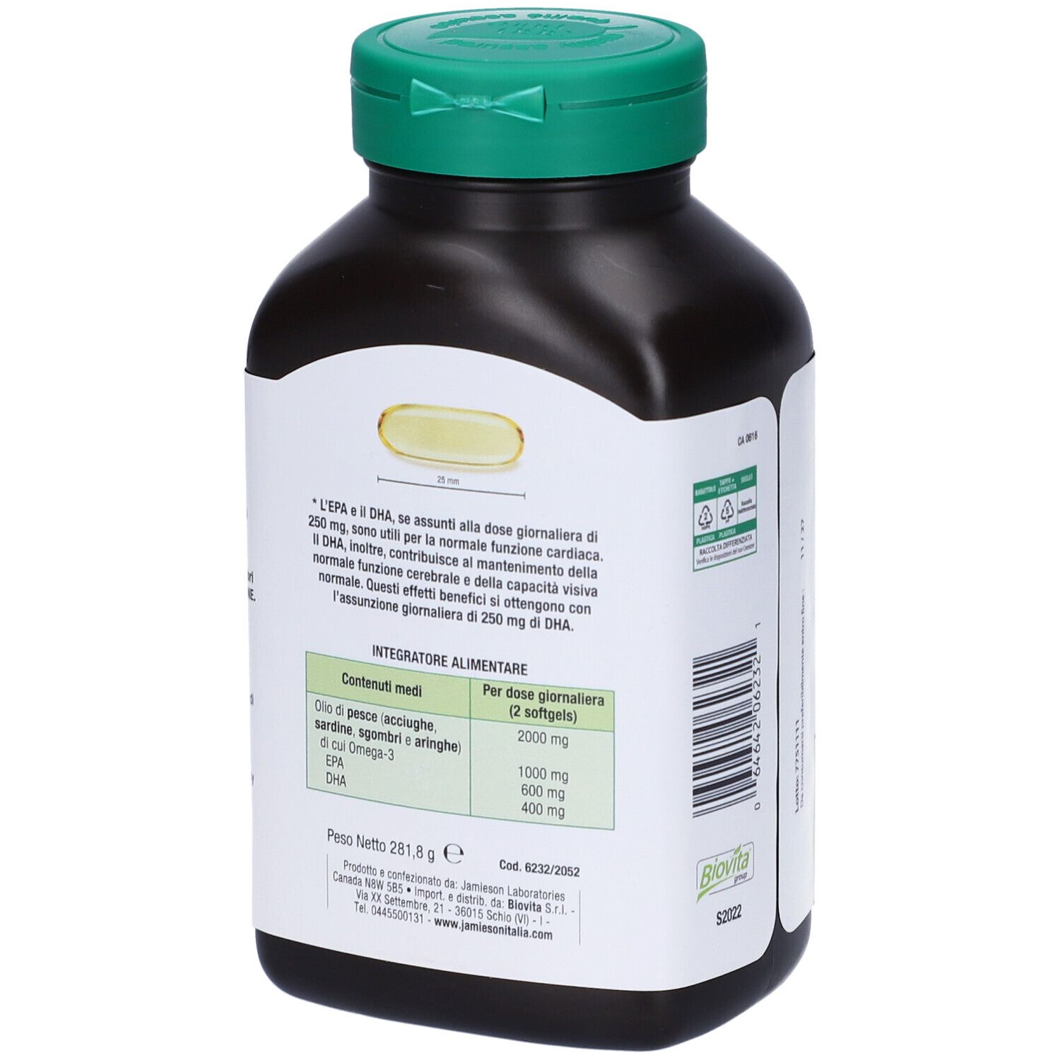Jamieson Omega 3 Select 150+50 Softgels