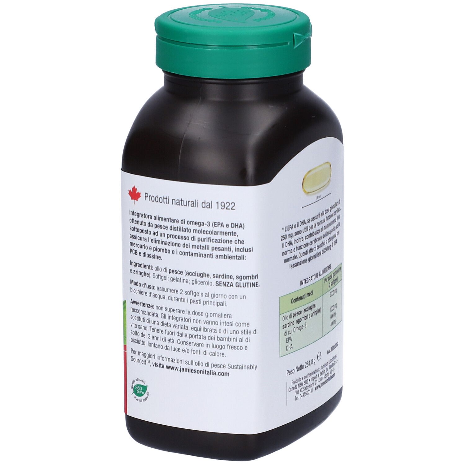 Jamieson Omega 3 Select 150+50 Softgels