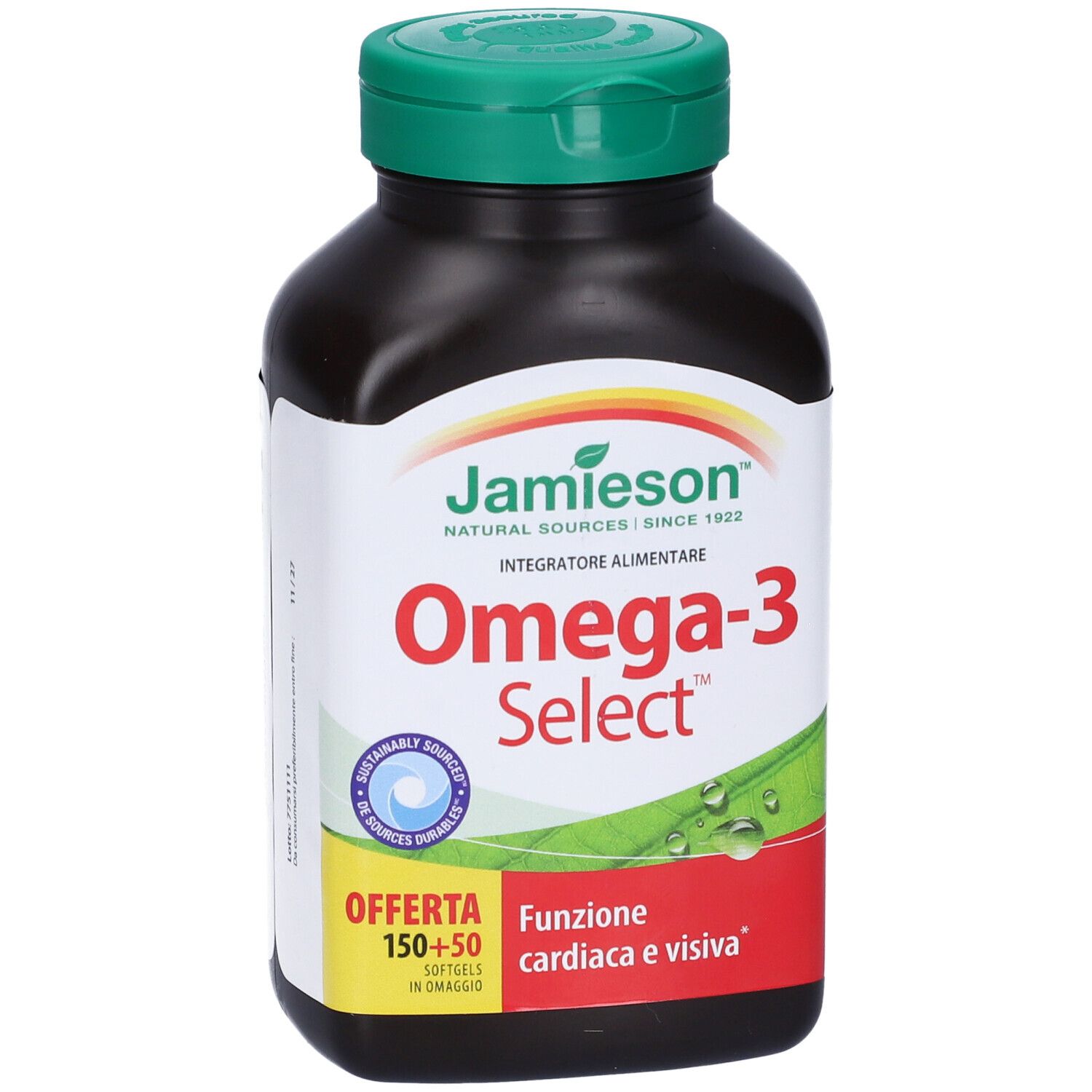 Jamieson Omega 3 Select 150+50 Softgels