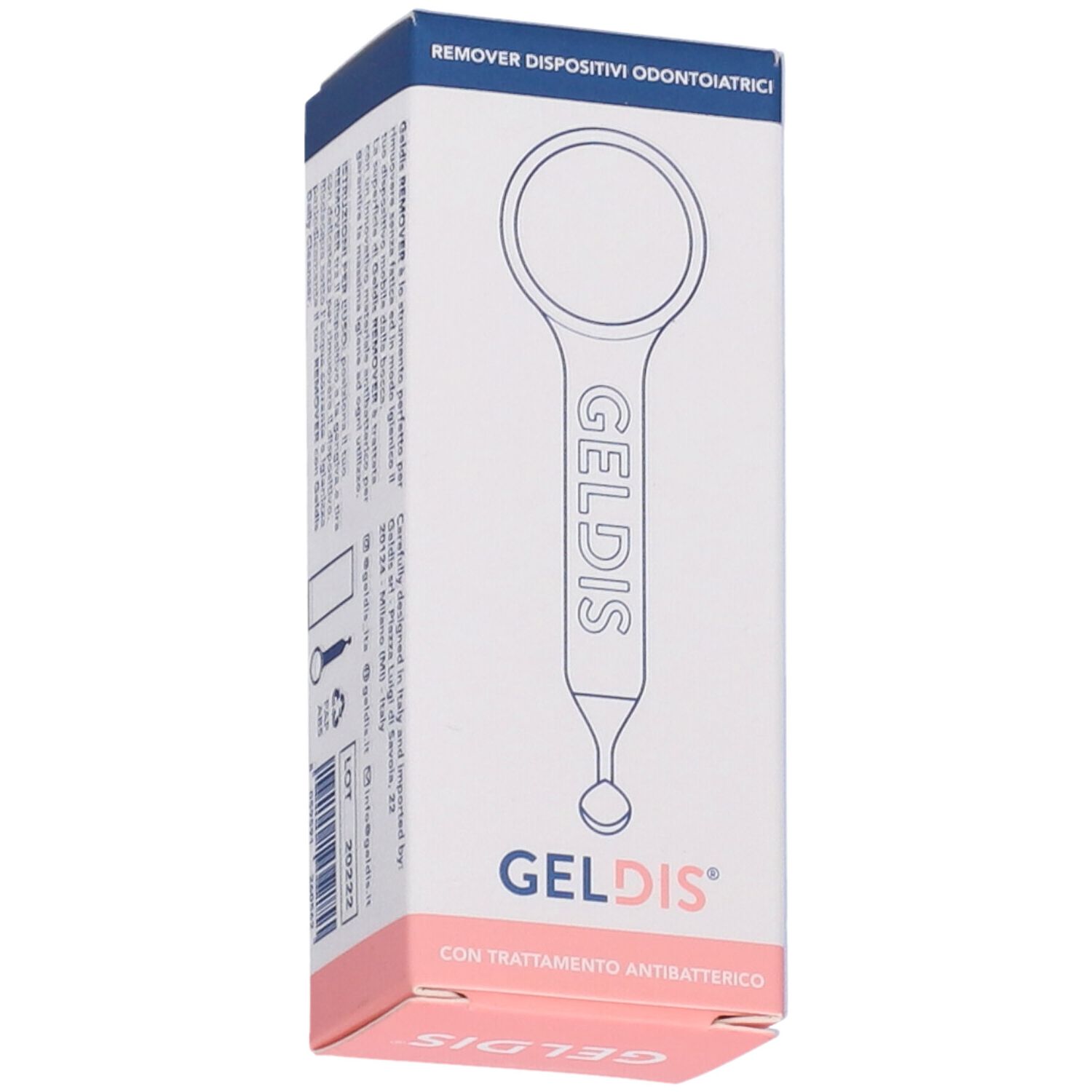 Geldis Remover antibatterico per allineatori