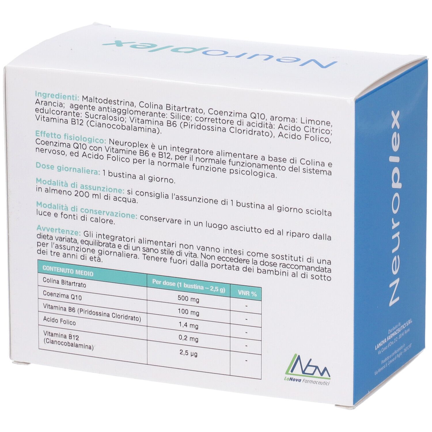 Neuroplex 60 Bustine Da 2,5 G