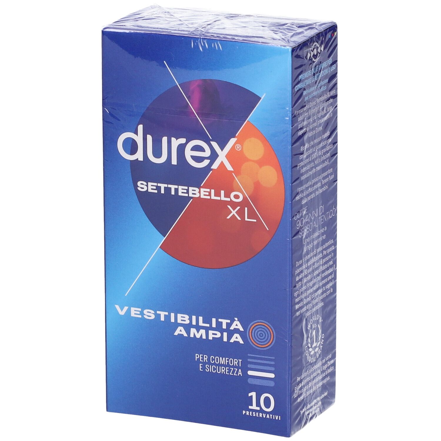 Durex Settebello Preservativi Extralarge