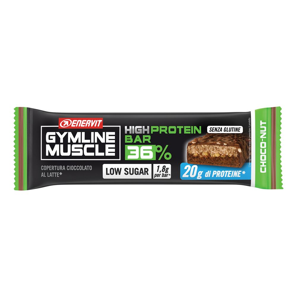 ENERVIT® Gymline Muscle High Protein Bar 36% Choco Nut
