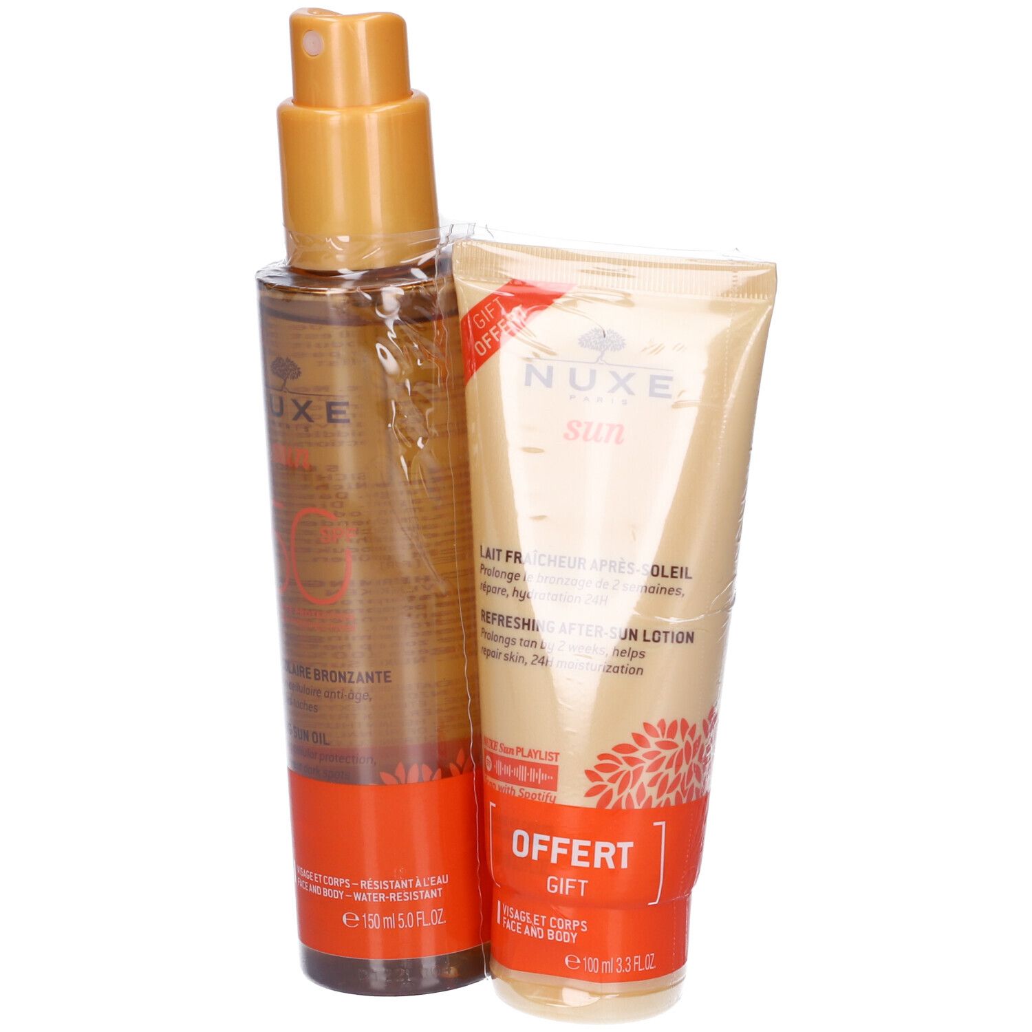 Nuxe Sun Olio Spf50 + Latte Doposole
