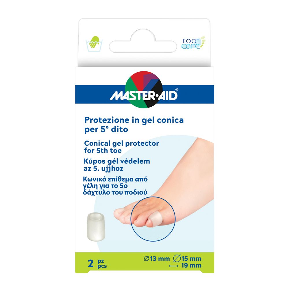 Protezione Conica Master-Aid Footcare 5 Dito 2 Pezzi C3